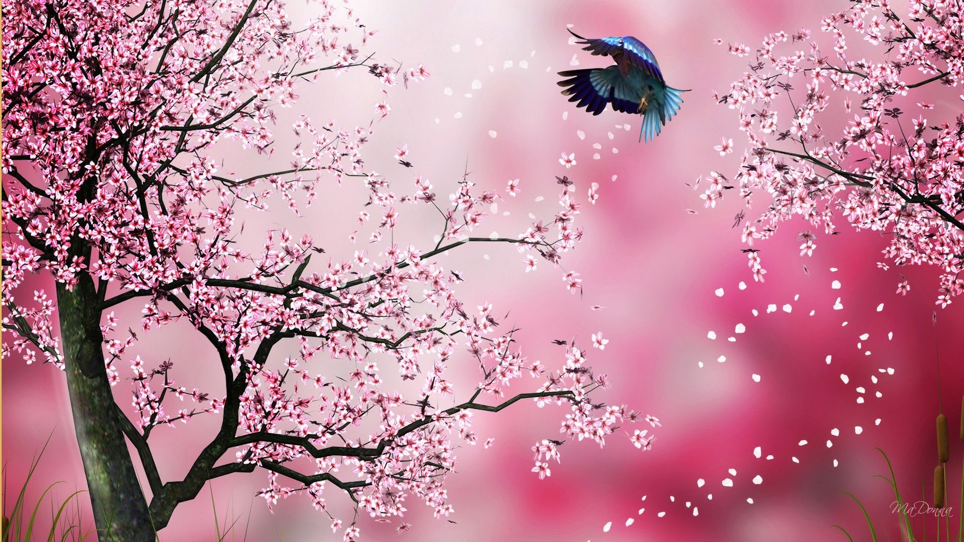 Japanese Floral Art Wallpapers