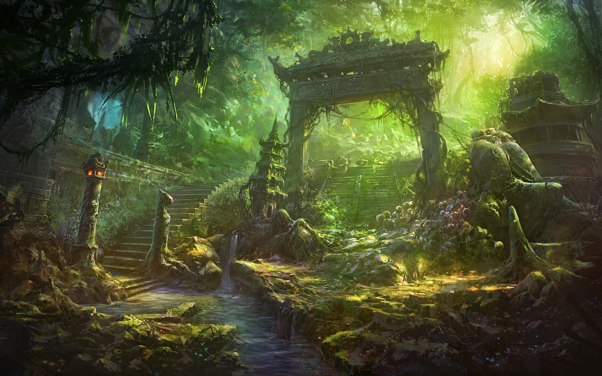 Japanese Forest Wallpapers