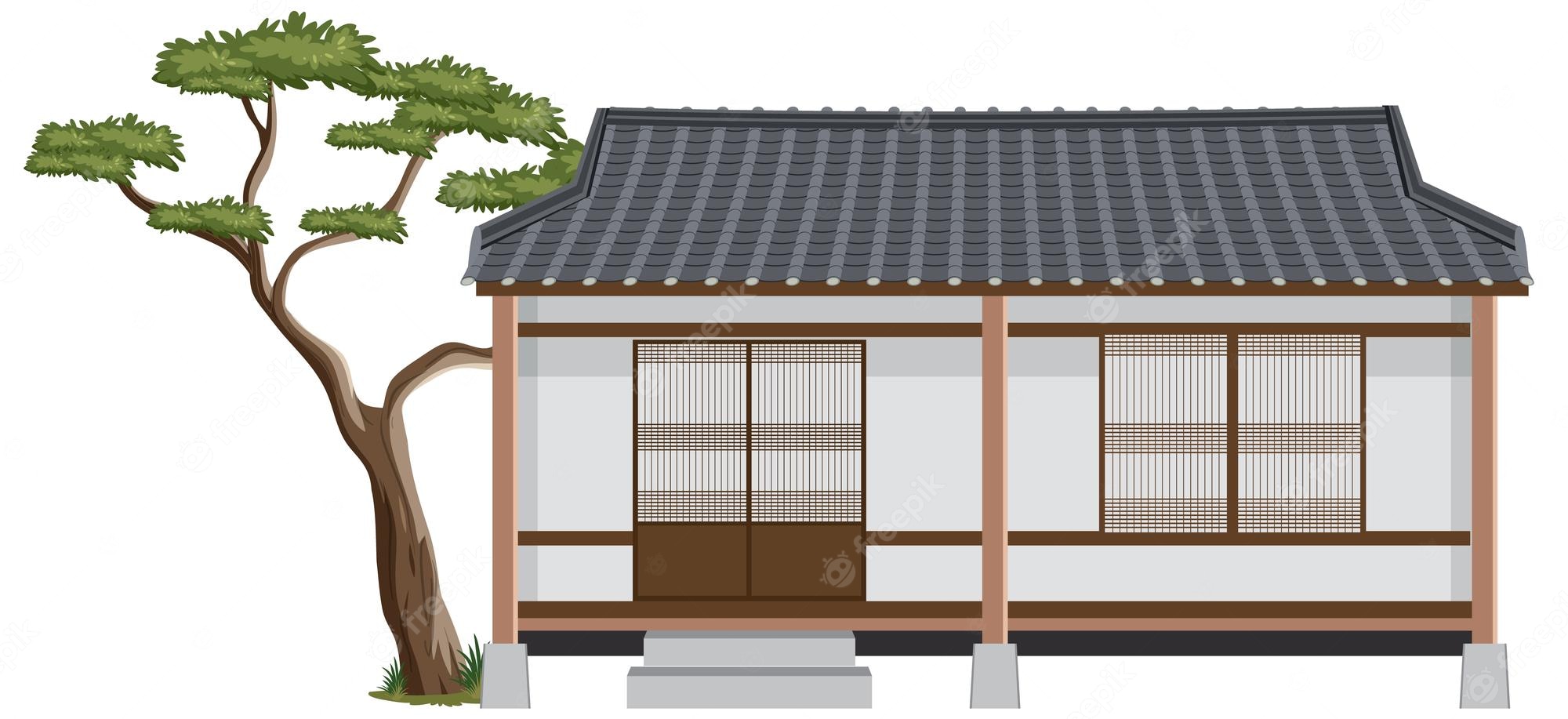 Japanese House Background