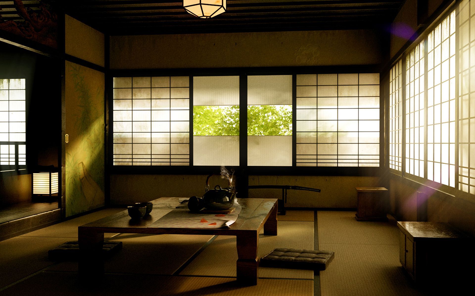 Japanese House Background