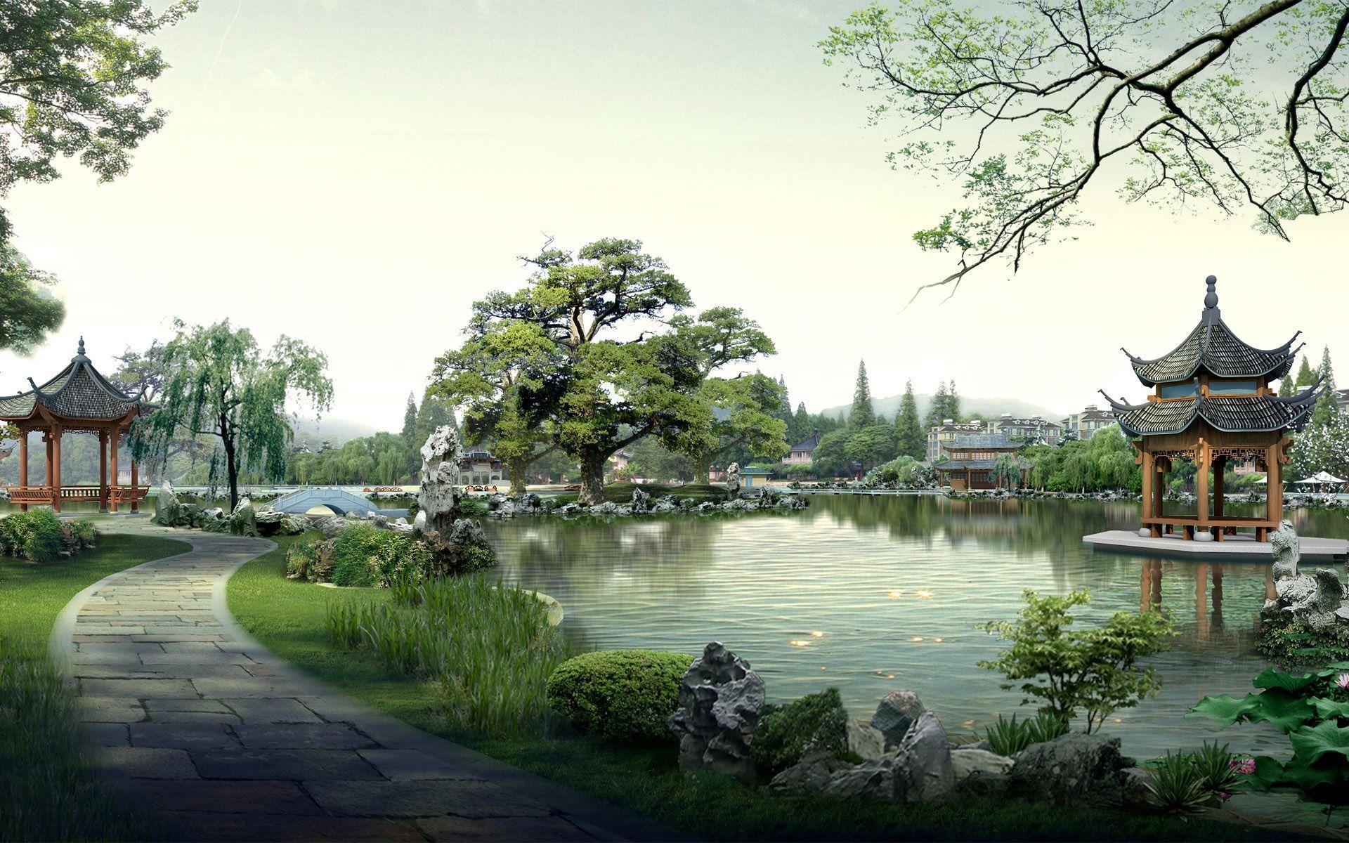 Japanese Landscape Art Wallpapers