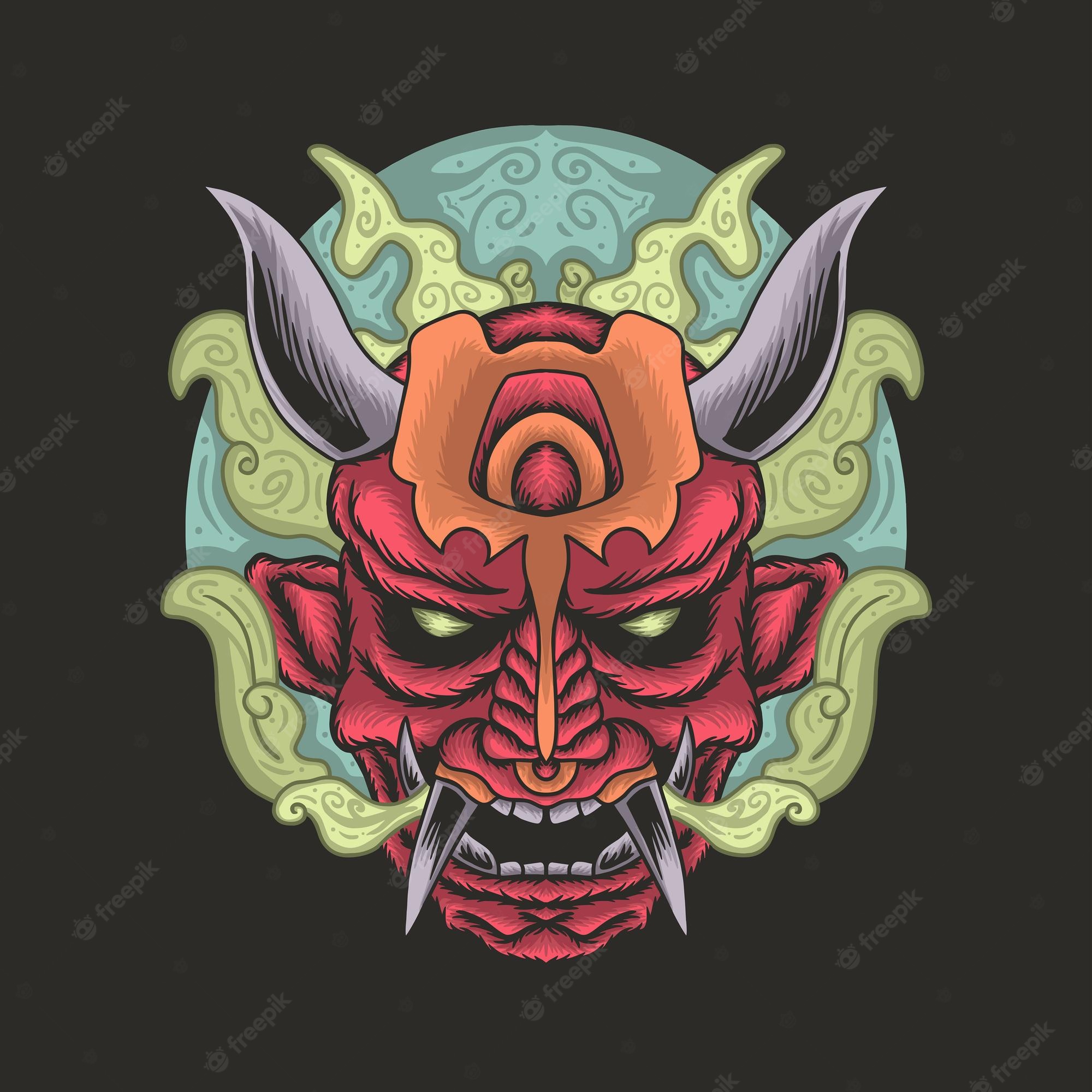 Japanese Oni Mask Wallpapers