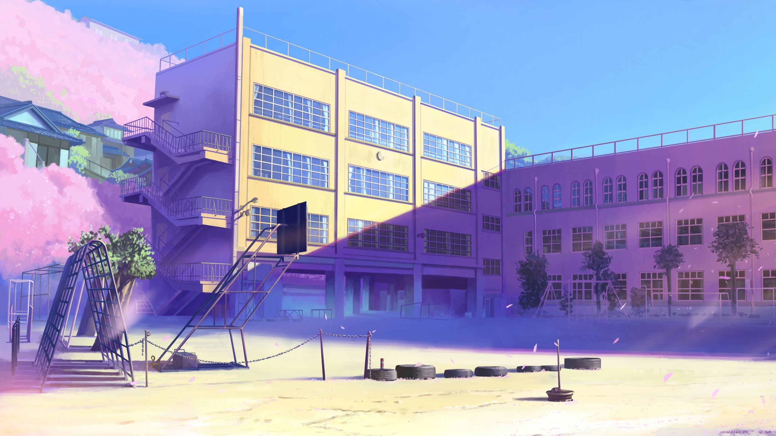 Japanese School Background