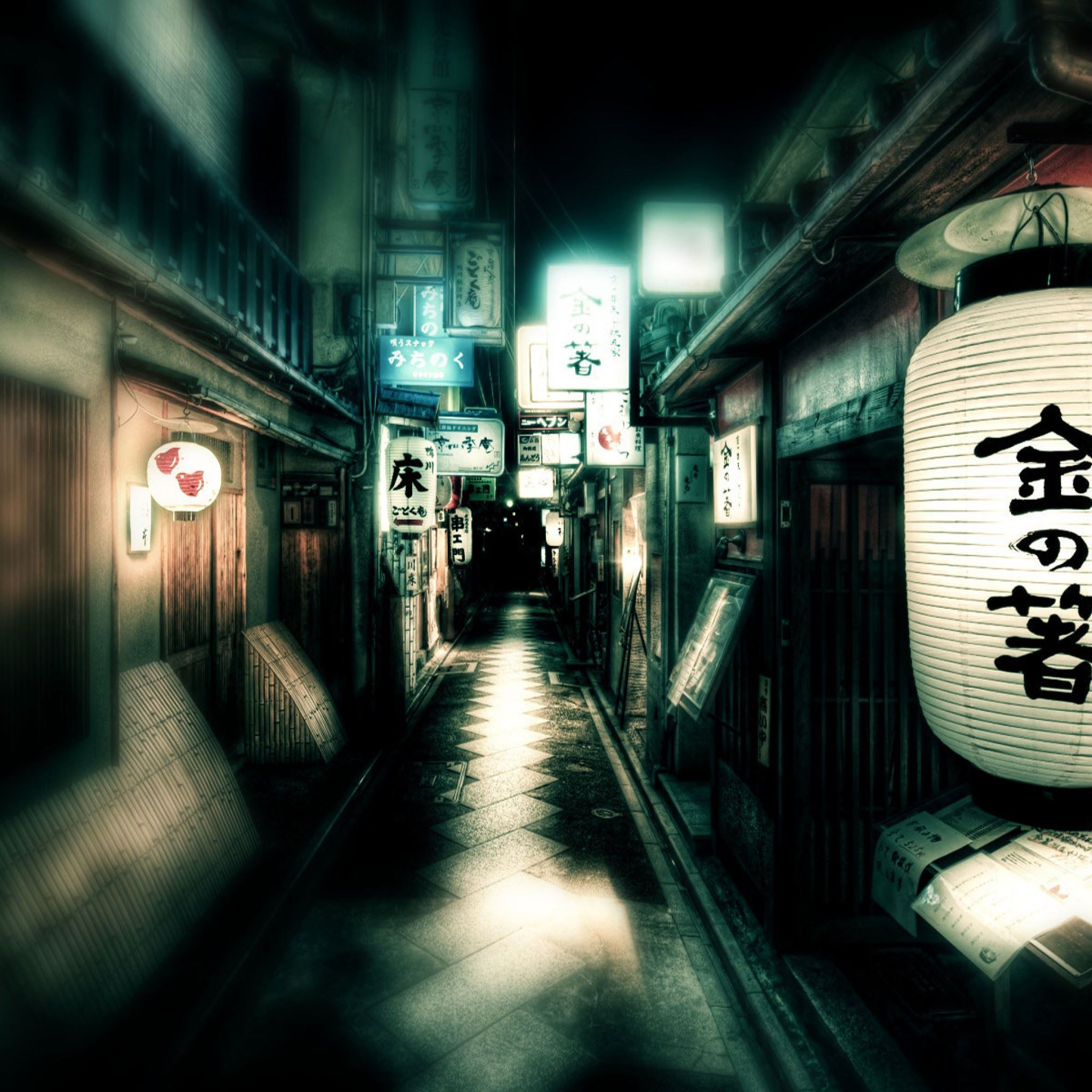 Japanese Street Night Wallpapers