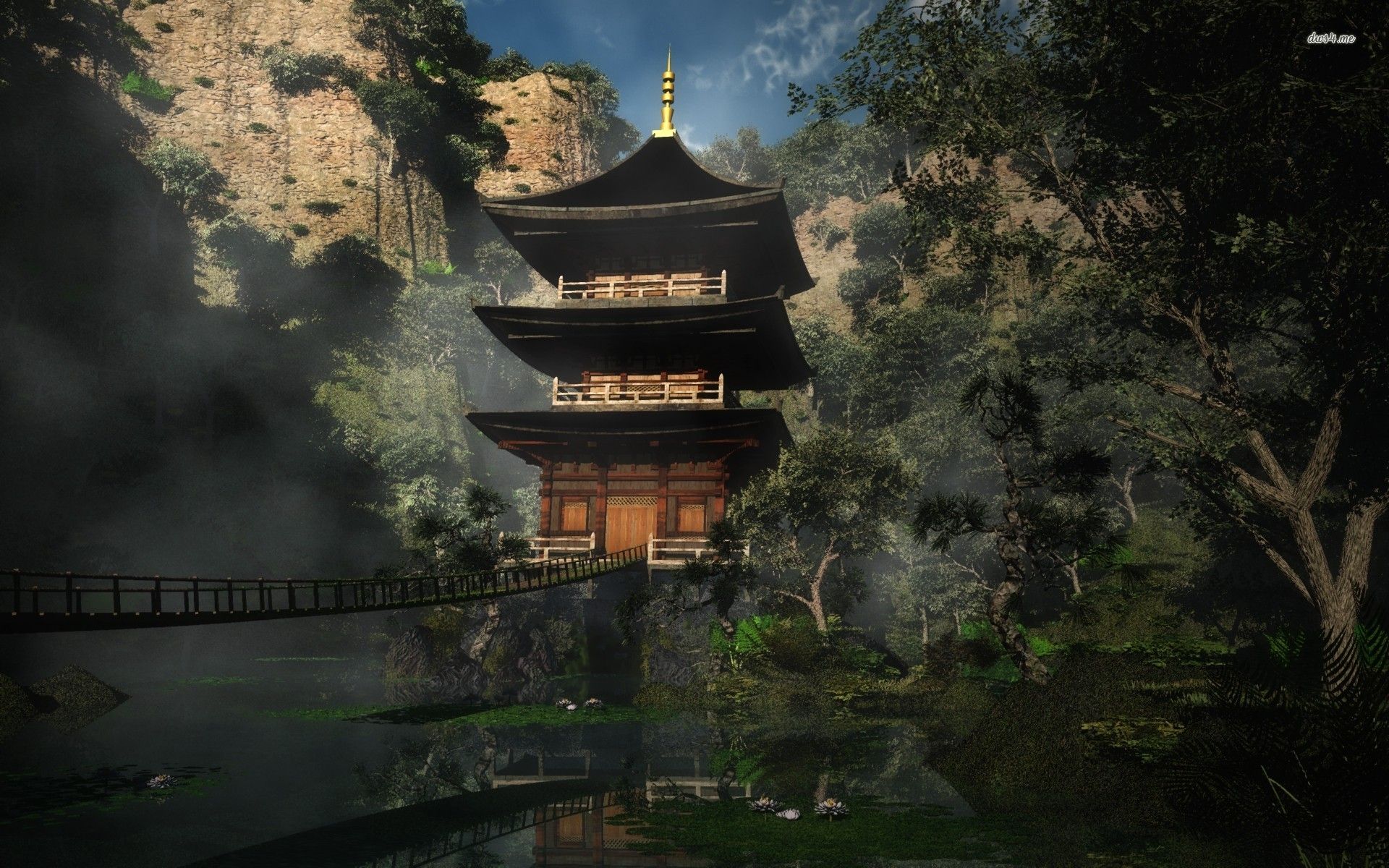 Japanese Temple Wallpapers