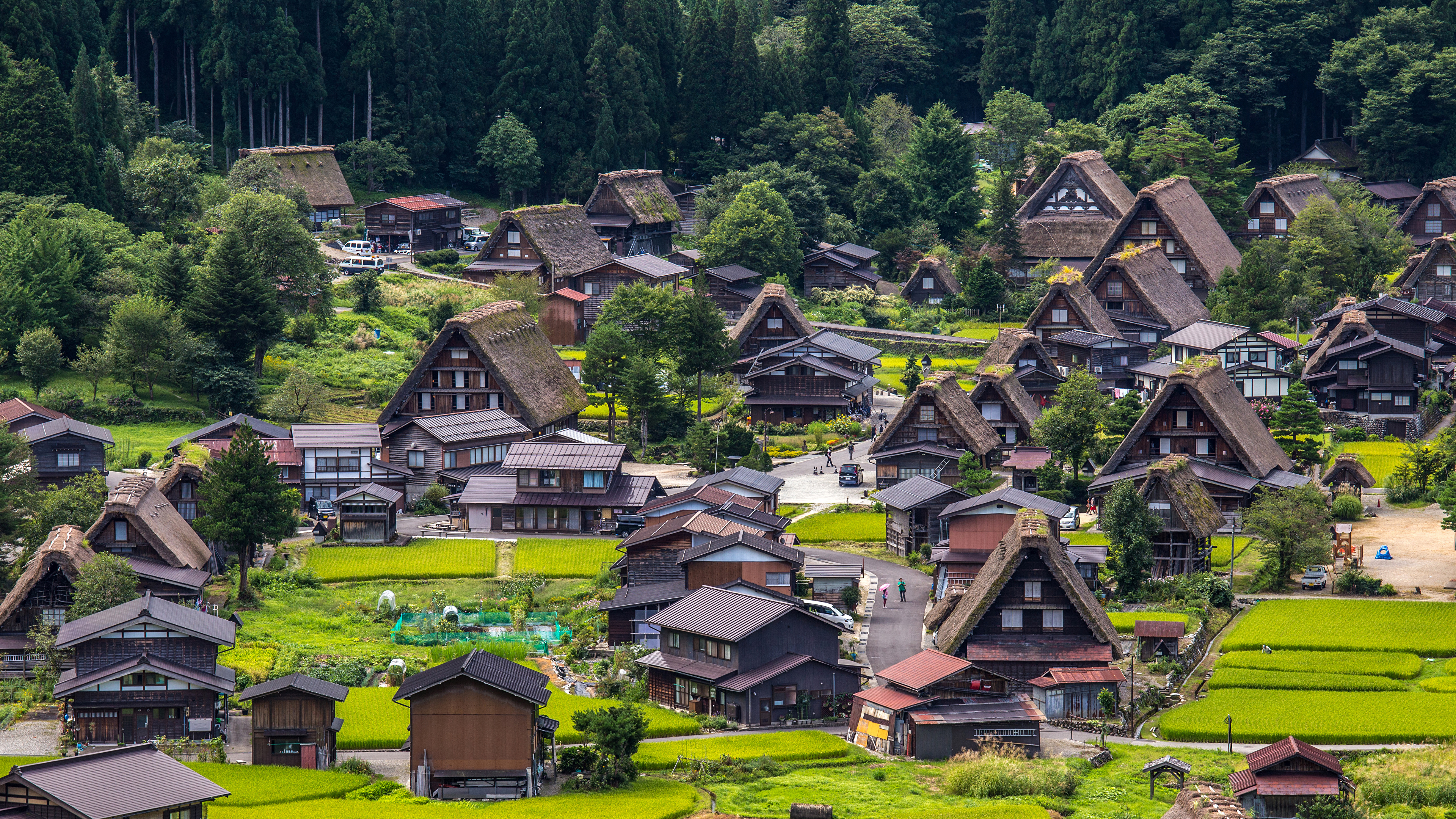 Japanese Village Wallpapers