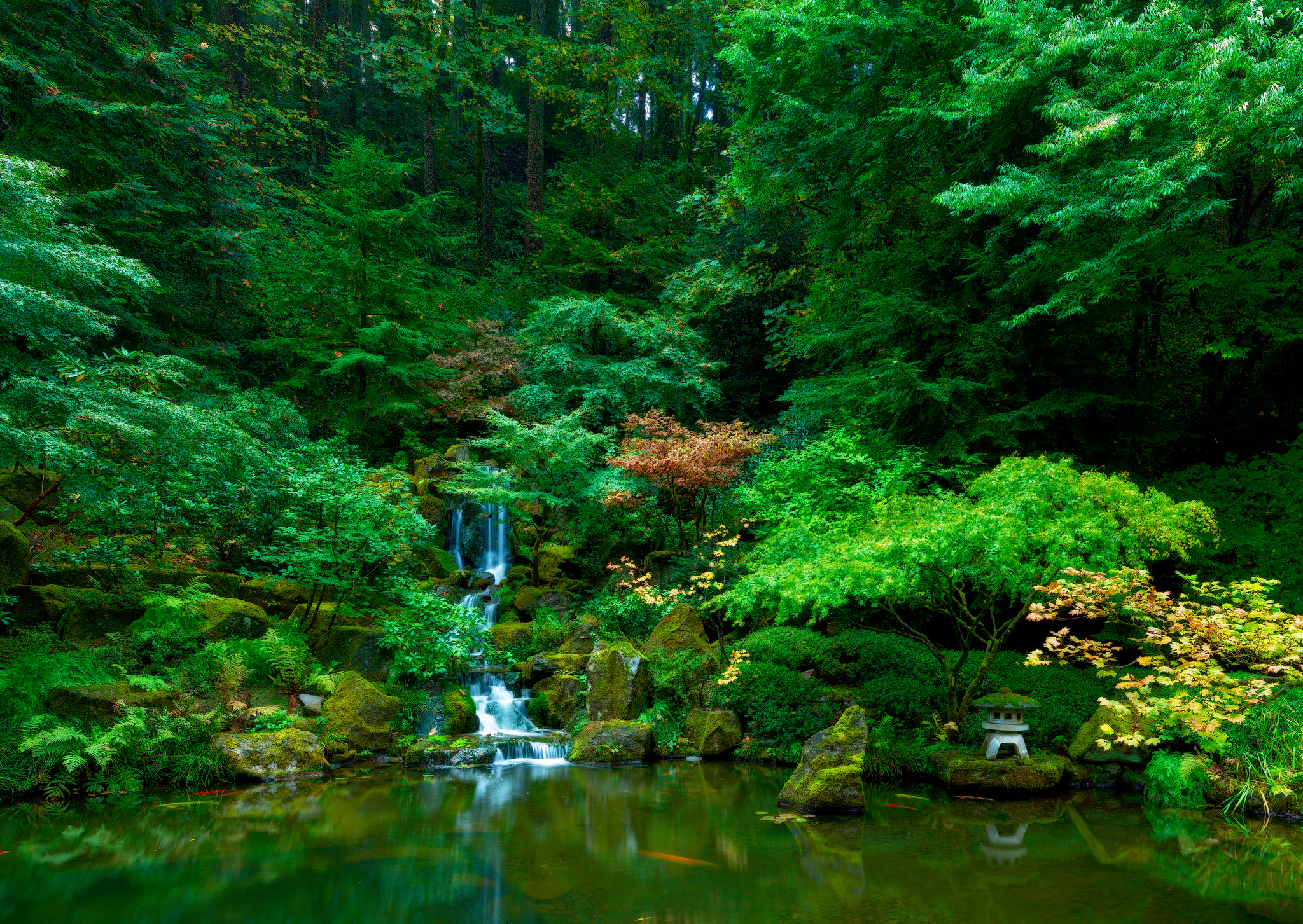 Japanese Waterfall Wallpapers