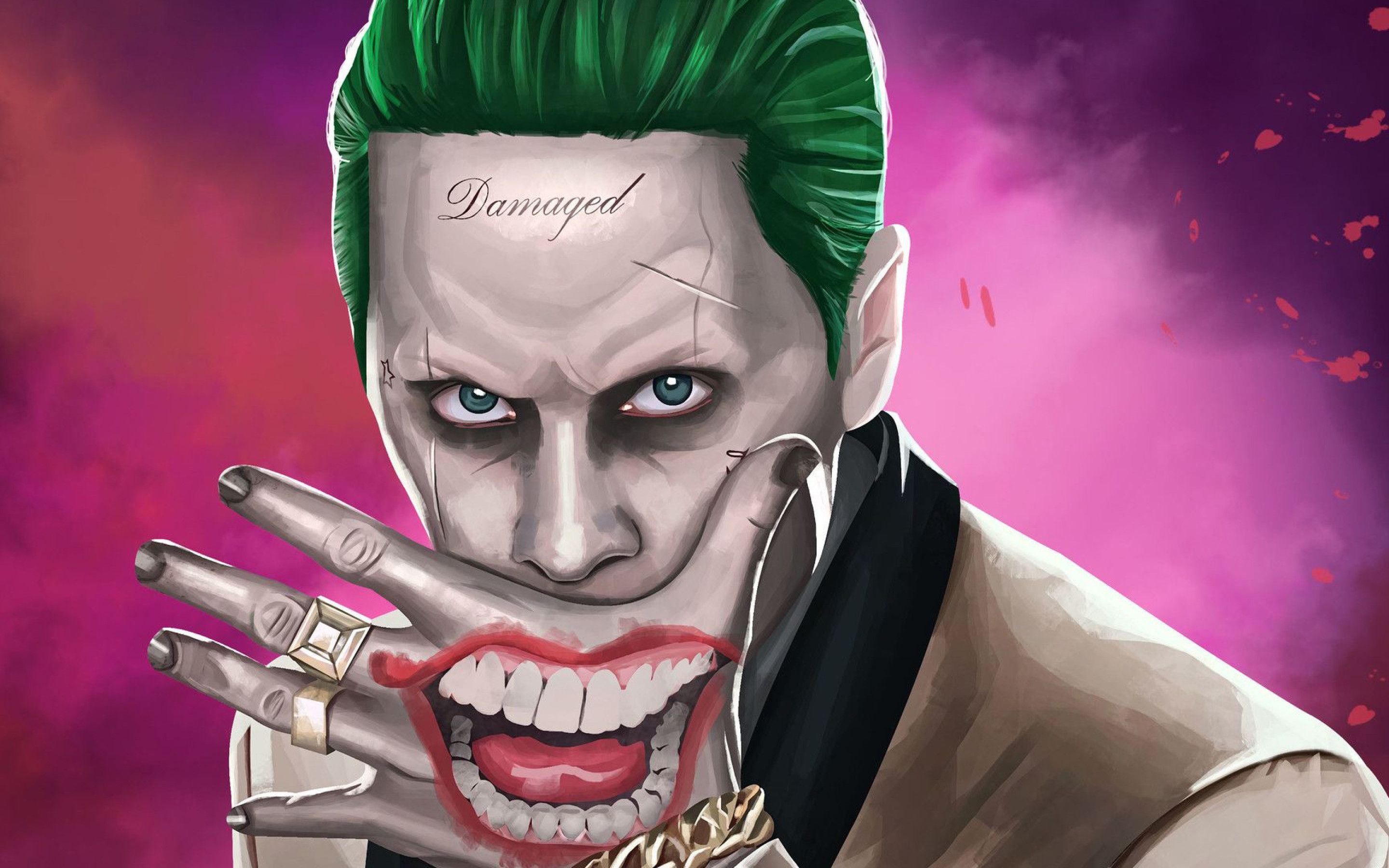 Jared Leto Joker Fanart Wallpapers