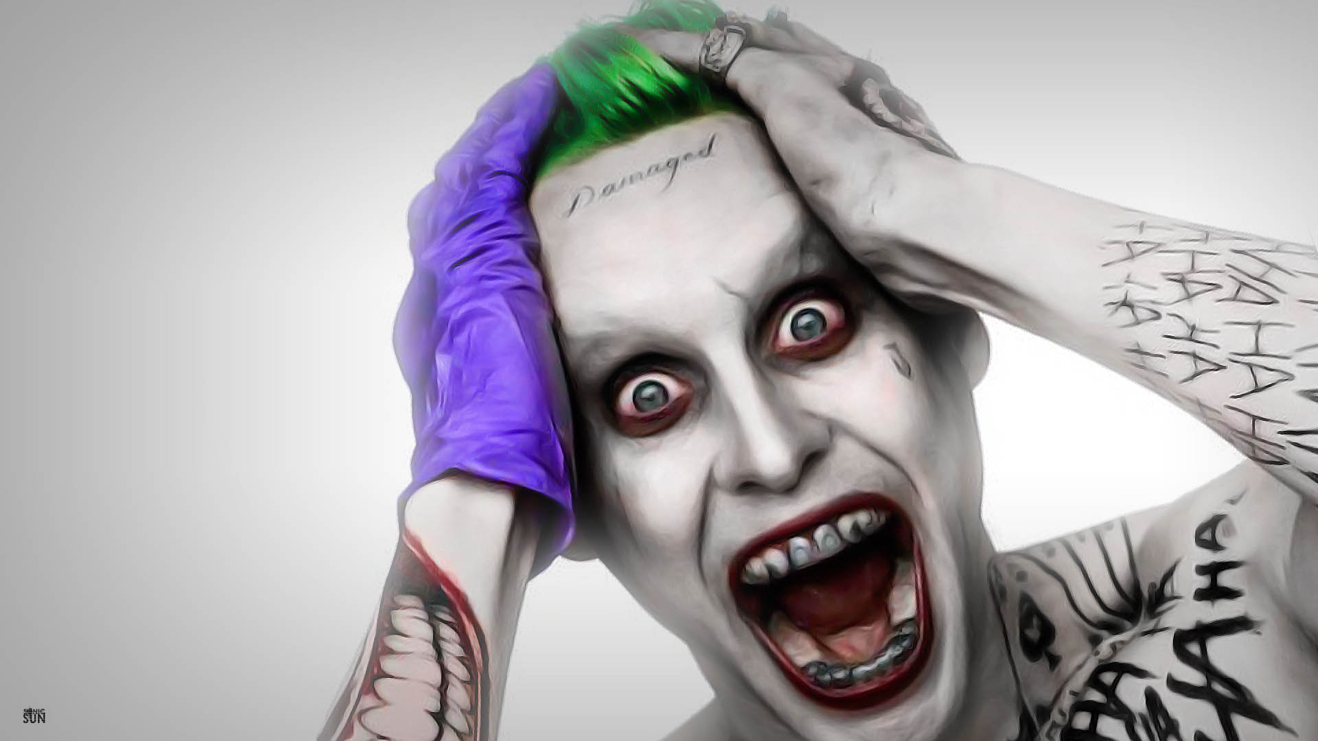 Jared Leto Joker Fanart Wallpapers