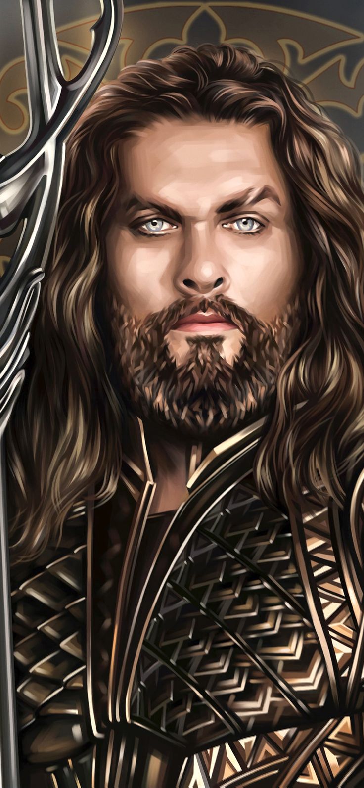 Jason Momoa As Aquaman Art Wallpapers