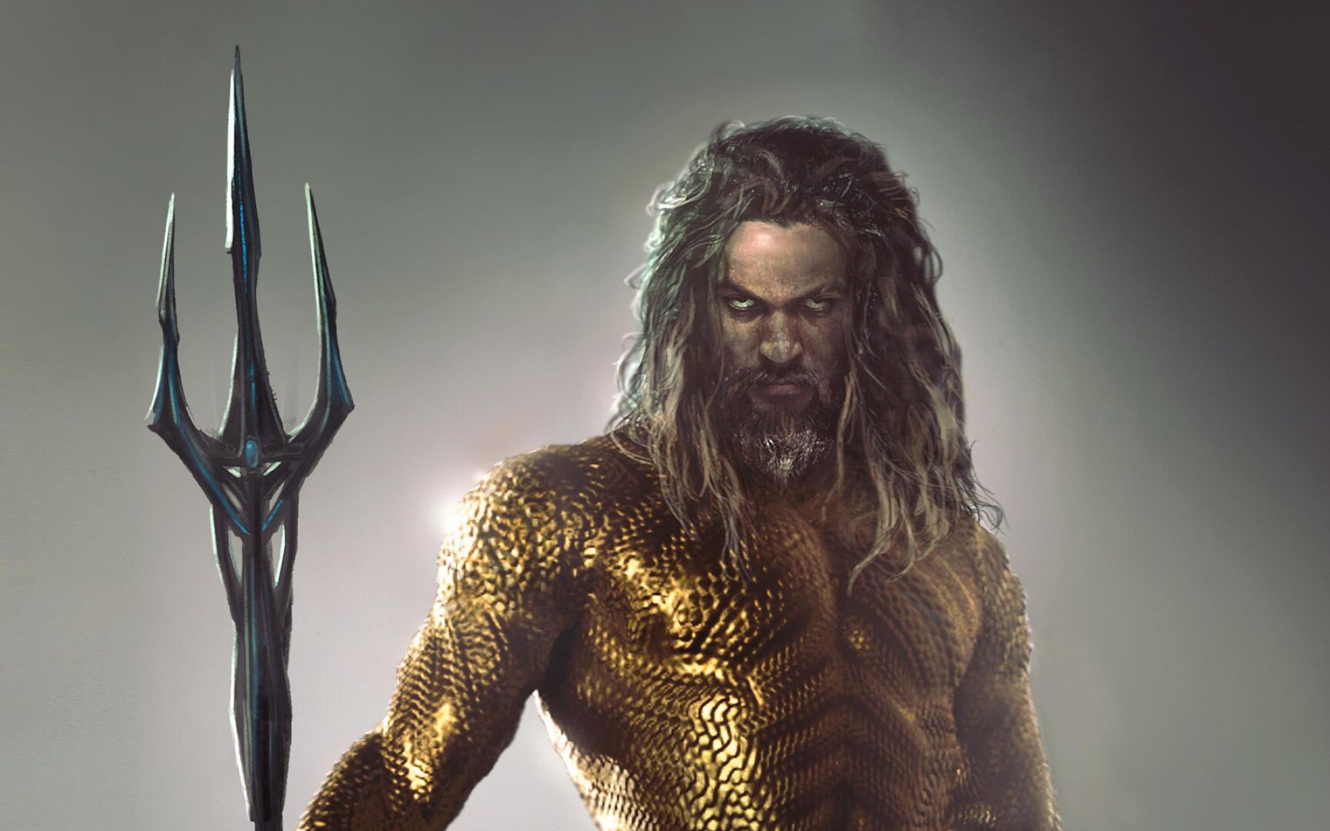 Jason Momoa As Aquaman Art Wallpapers