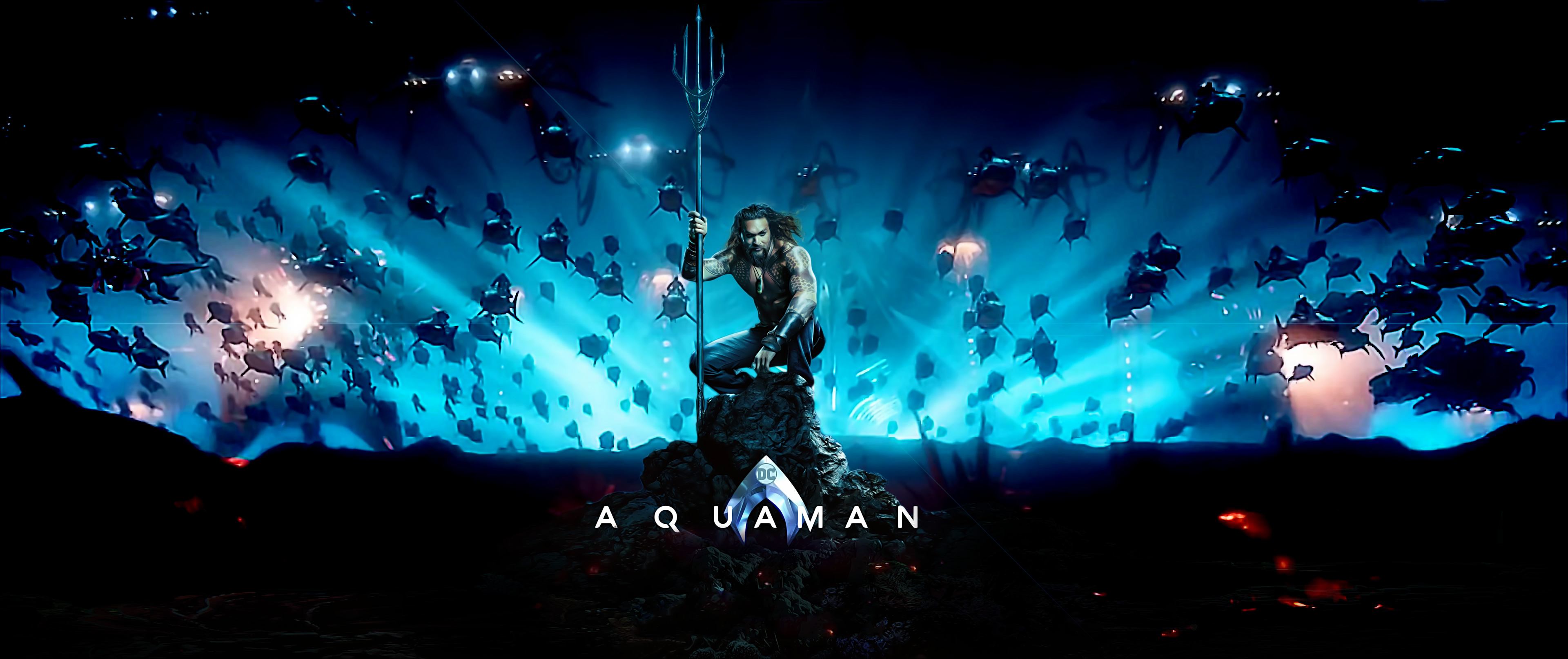 Jason Momoa As Aquaman Art Wallpapers