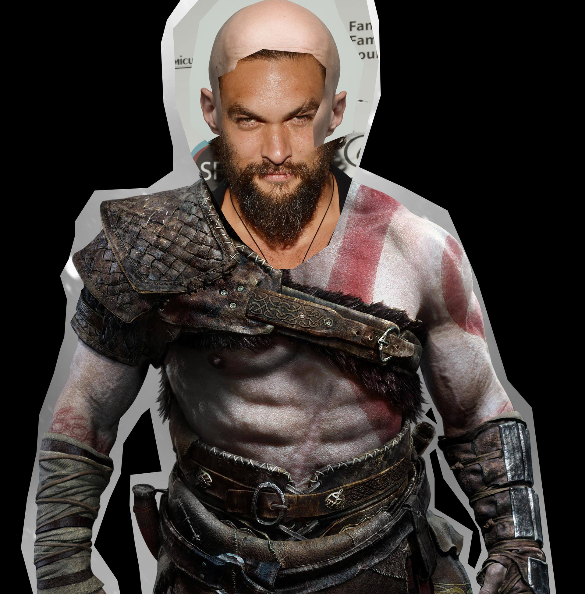 Jason Momoa As Kratos Wallpapers