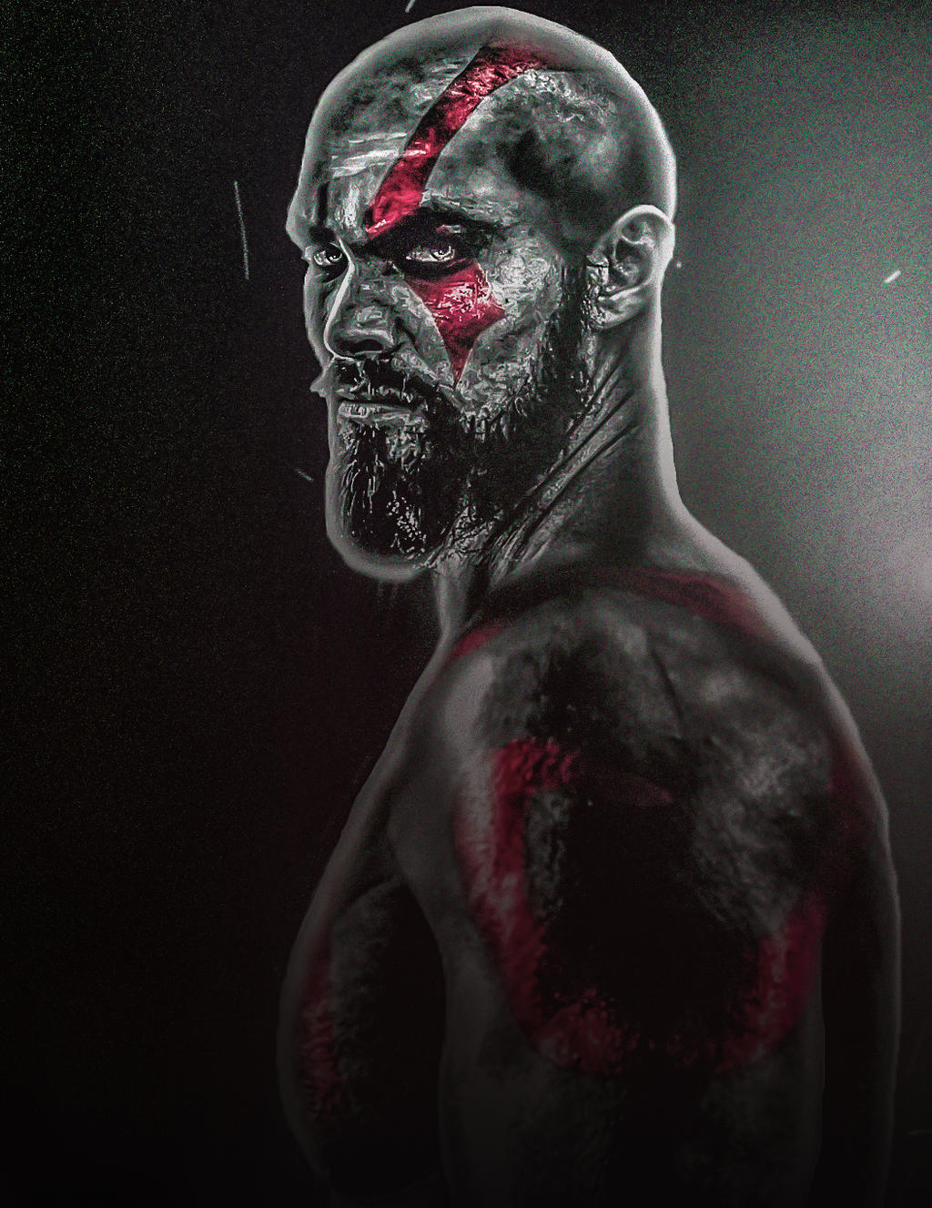 Jason Momoa As Kratos Wallpapers