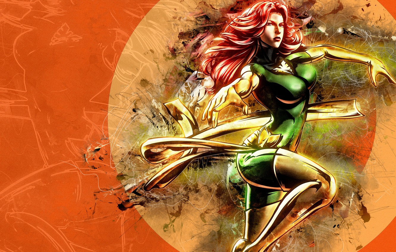 Jean Gray In Dark Phoenix Comic Wallpapers