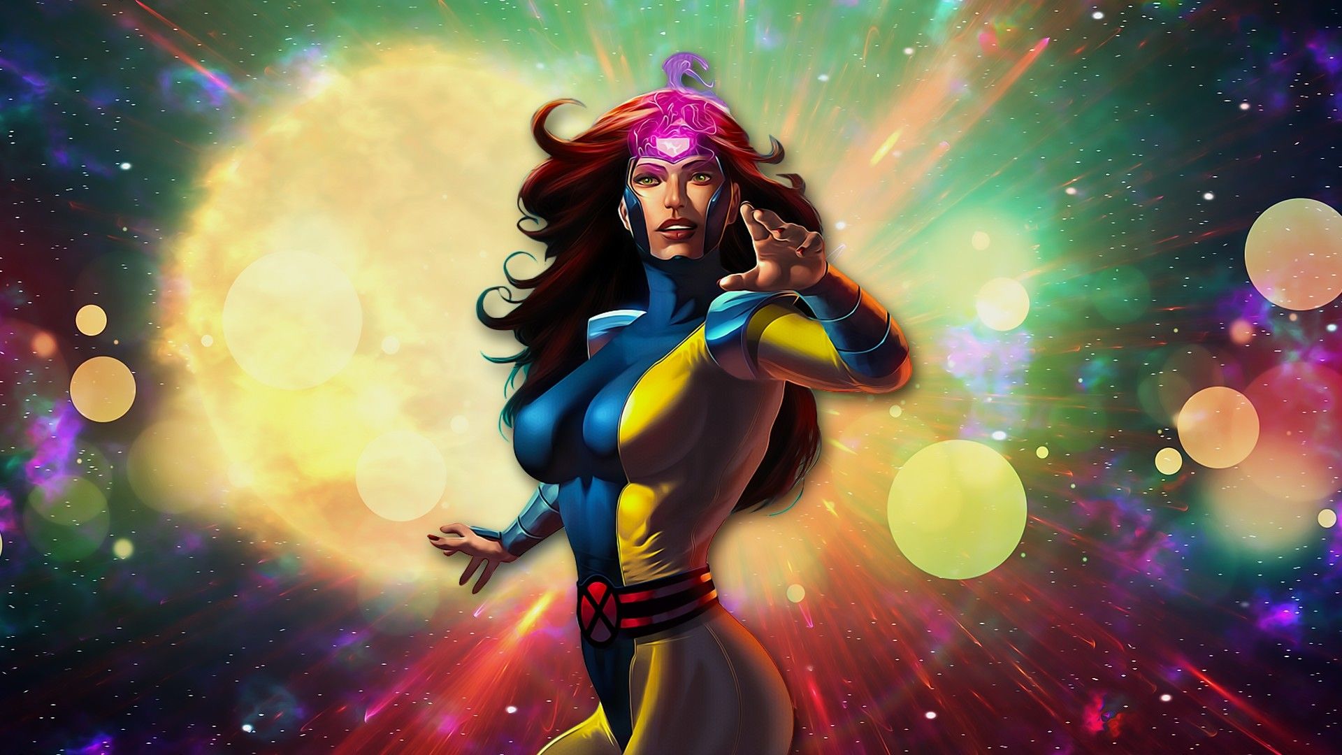 Jean Gray In Dark Phoenix Comic Wallpapers