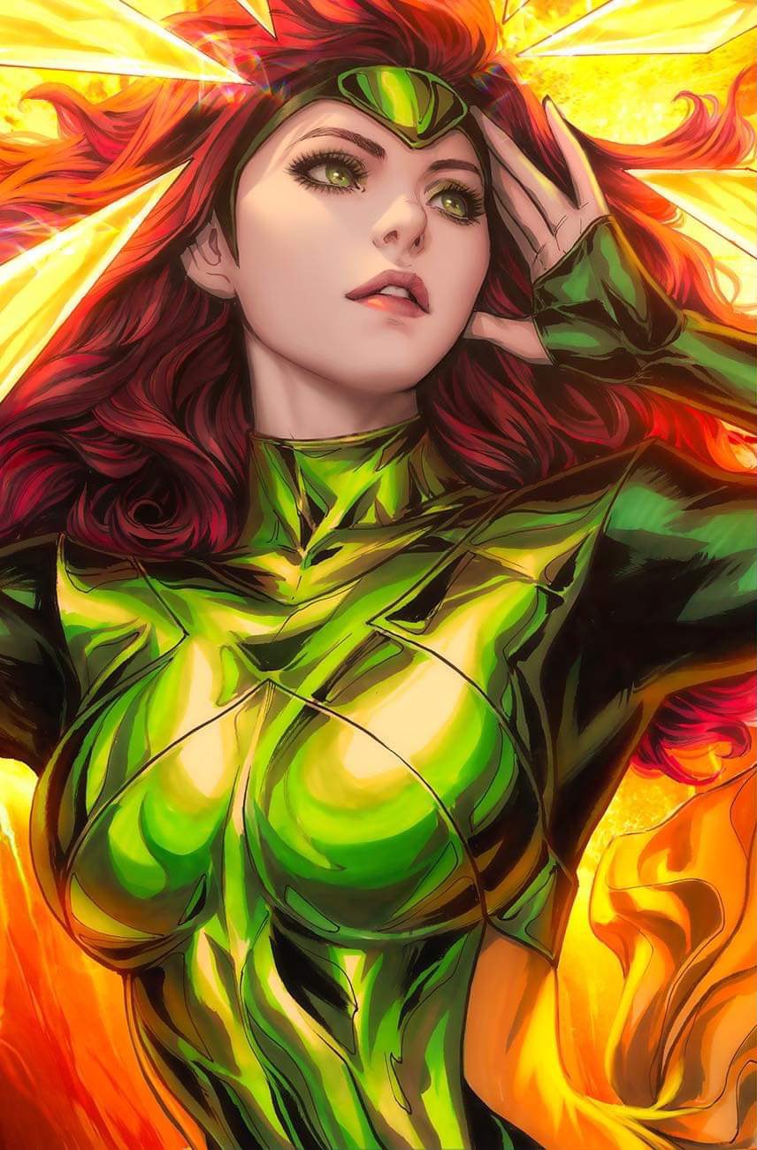 Jean Gray In Dark Phoenix Comic Wallpapers