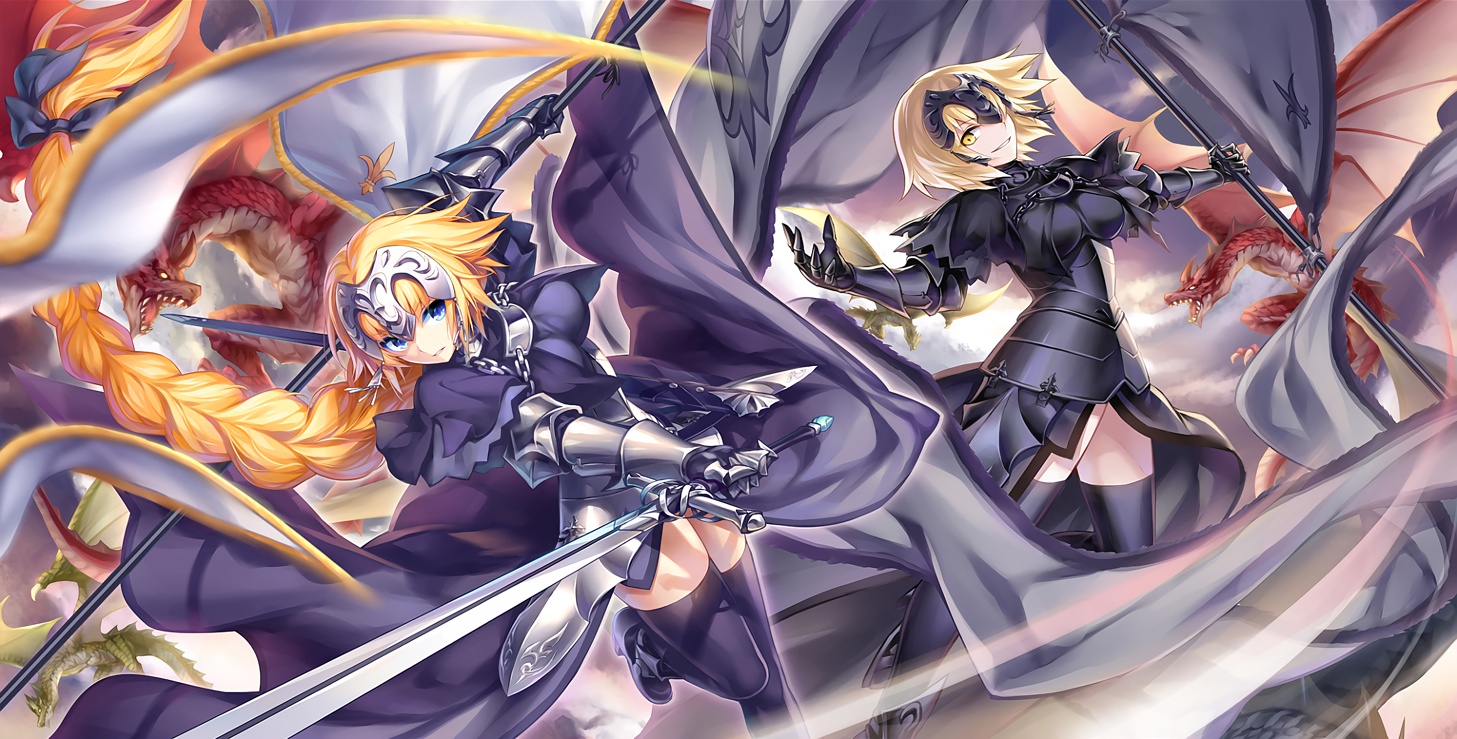 Jeanne D'Arc Alter Anime Wallpapers