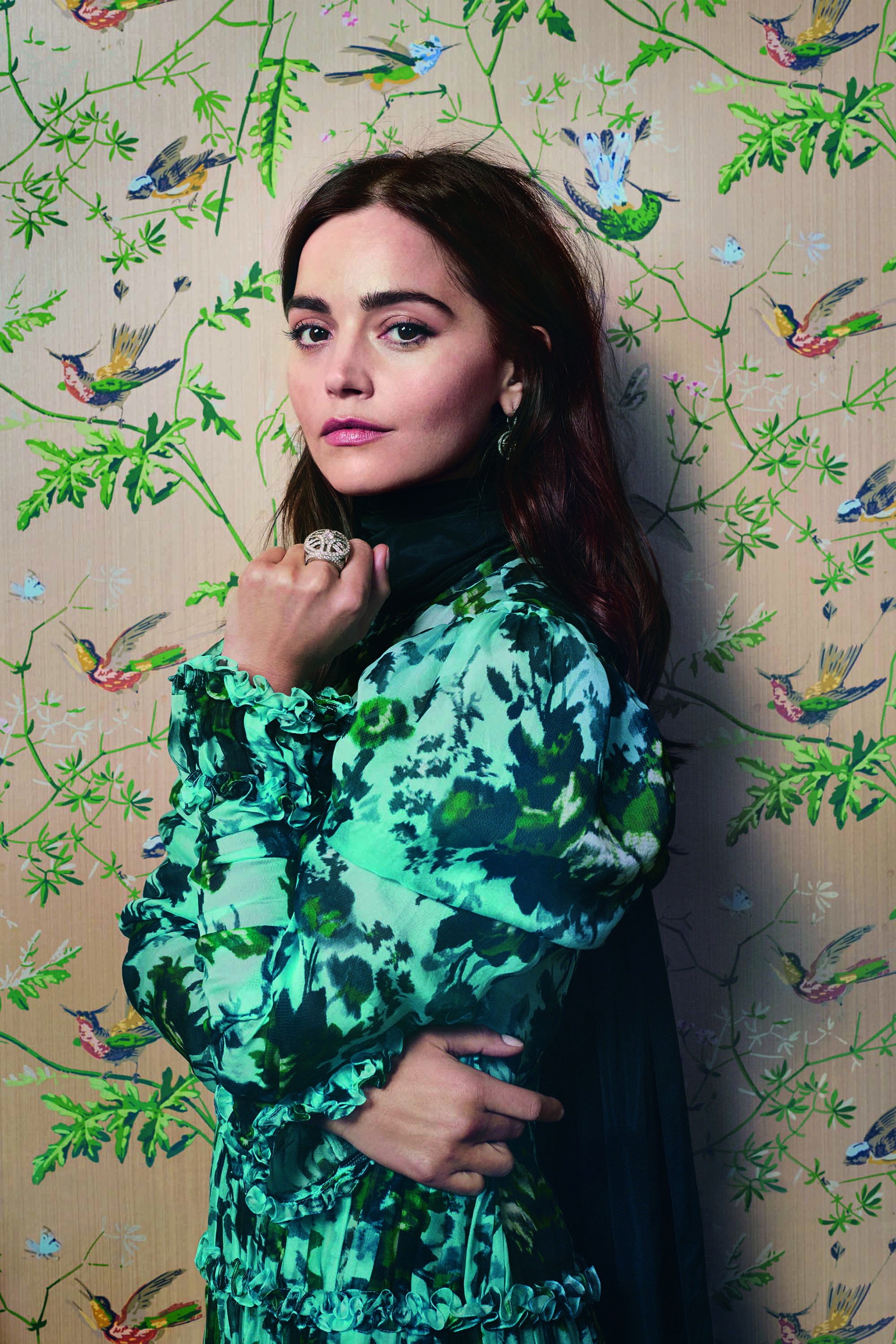 Jenna Coleman Harper's Bazaar UK Wallpapers