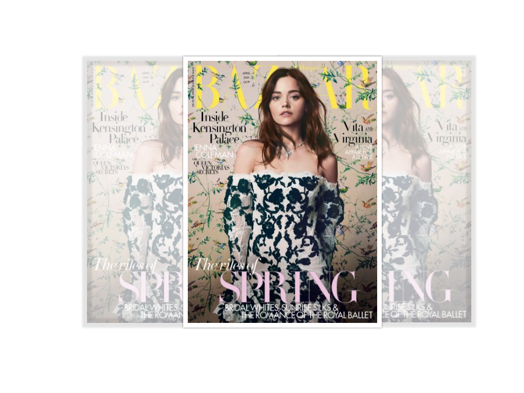 Jenna Coleman Harper's Bazaar UK Wallpapers