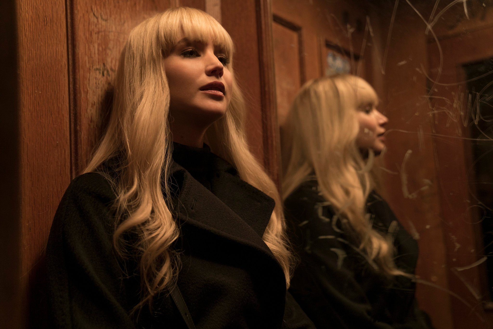 Jennifer Lawrence In Red Sparrow Movie Wallpapers