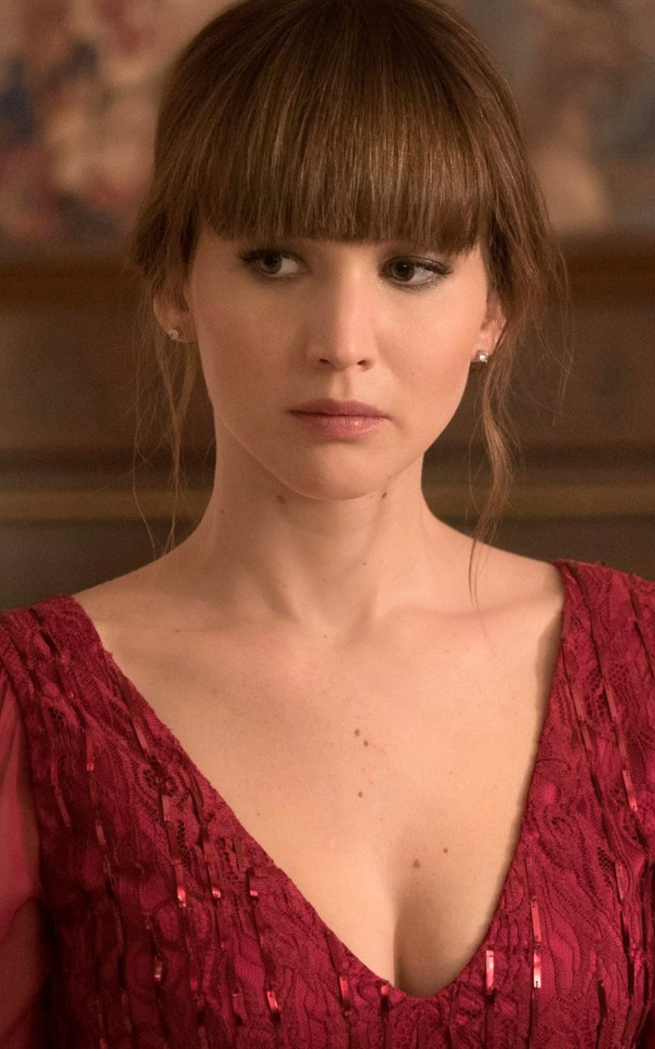 Jennifer Lawrence In Red Sparrow Movie Wallpapers