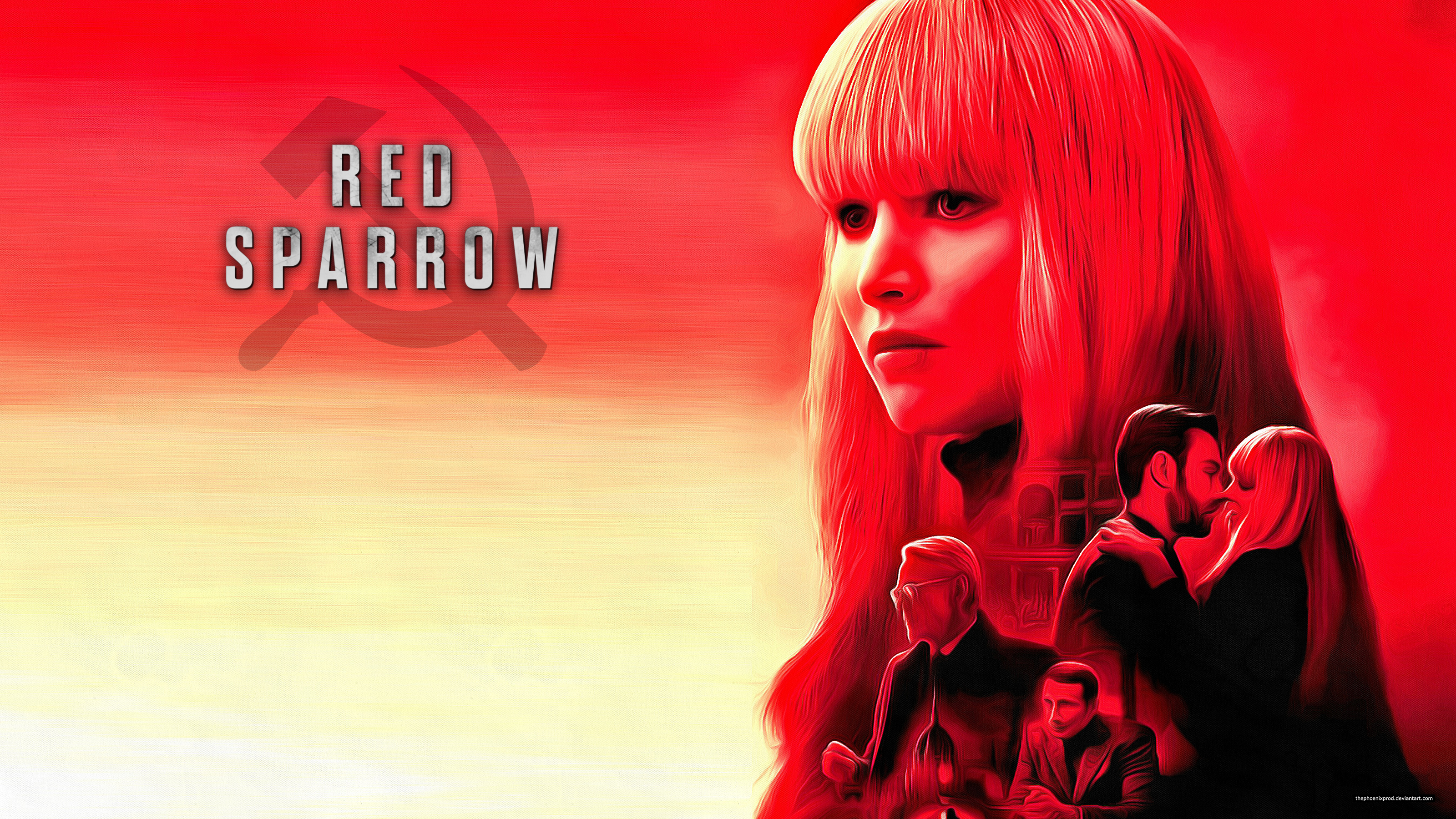 Jennifer Lawrence Red Sparrow Still Wallpapers