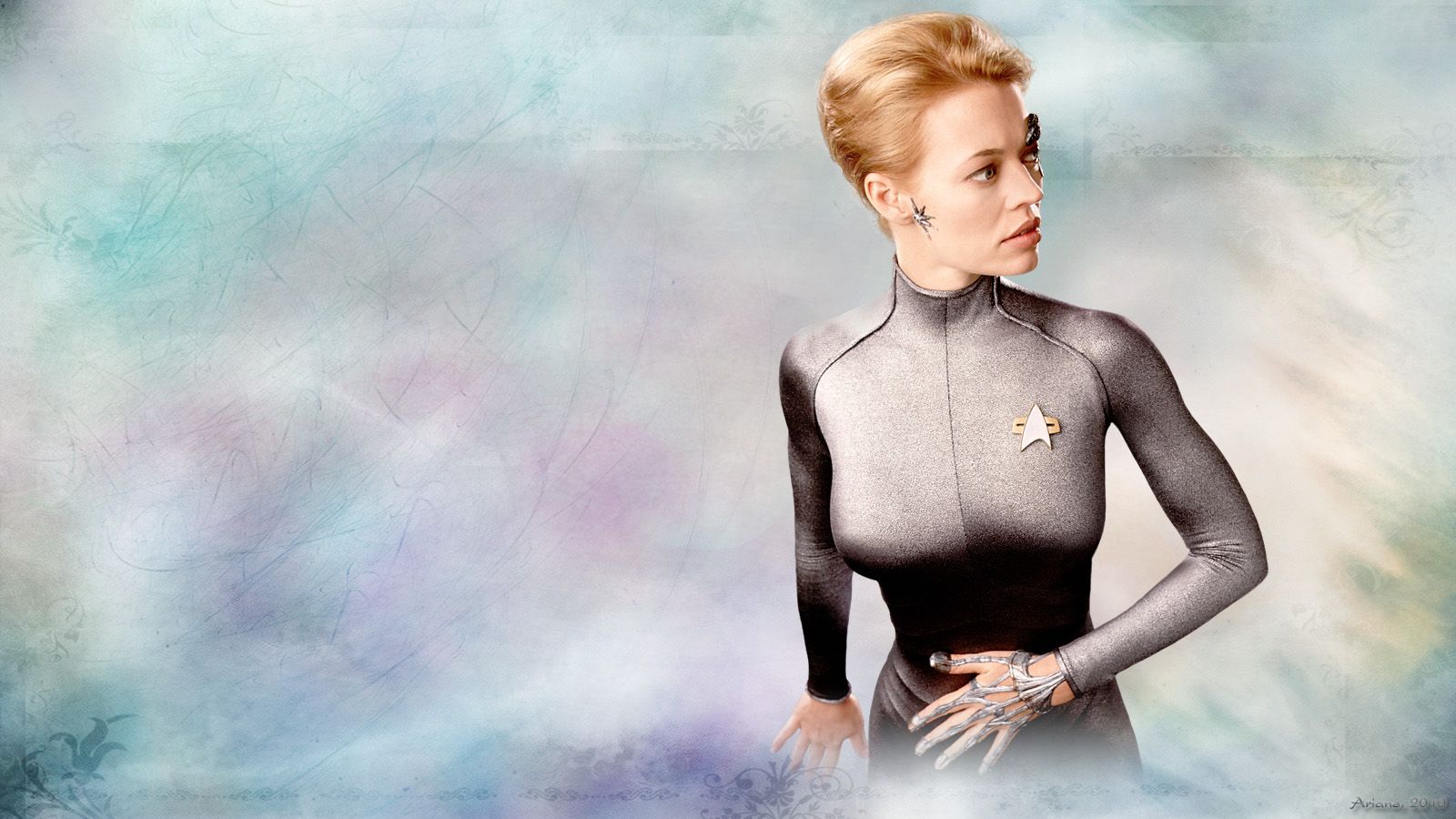 Jeri Ryan As Seven Of Nine Wallpapers