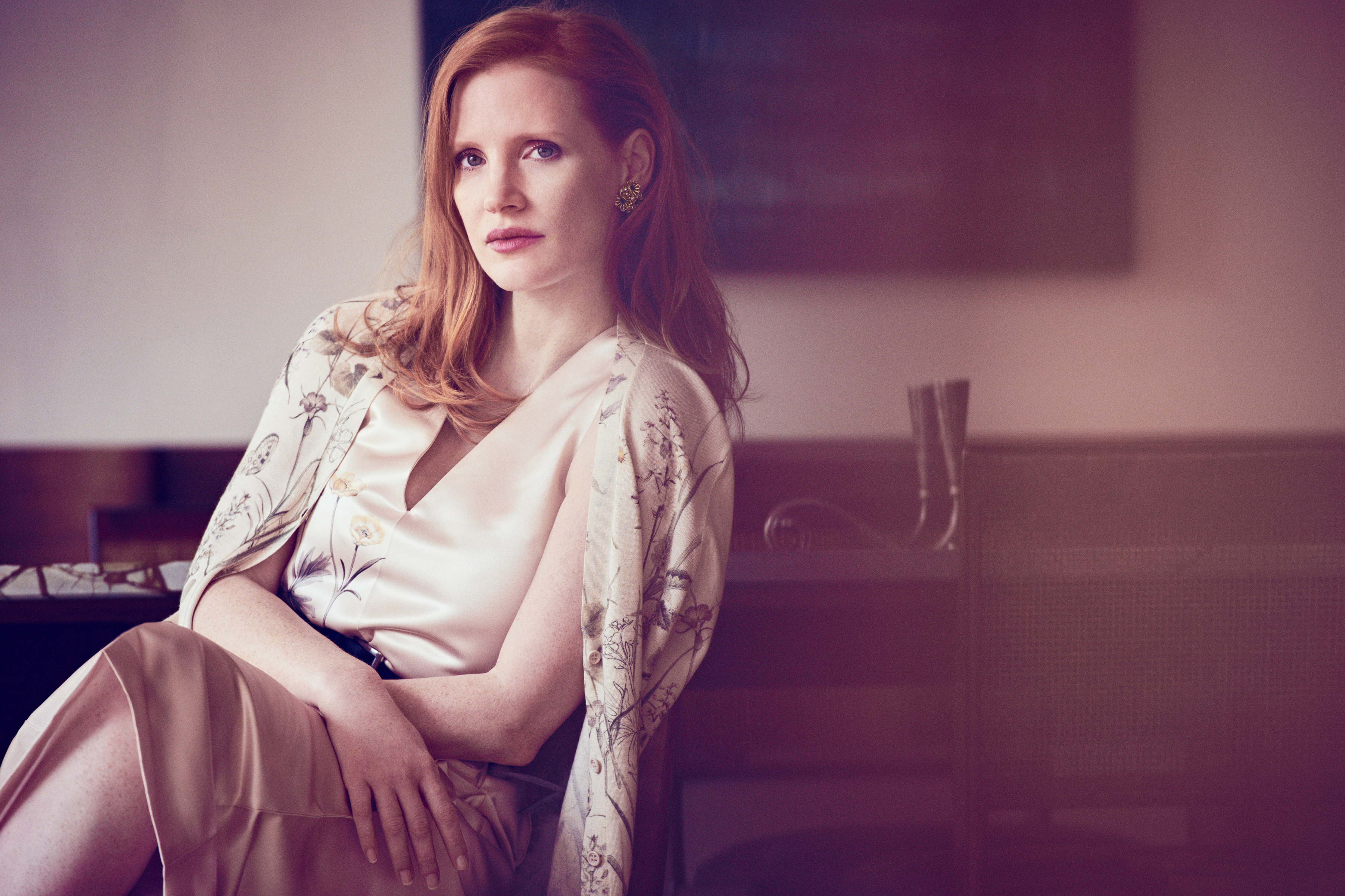 Jessica Chastain Ava 4K Wallpapers