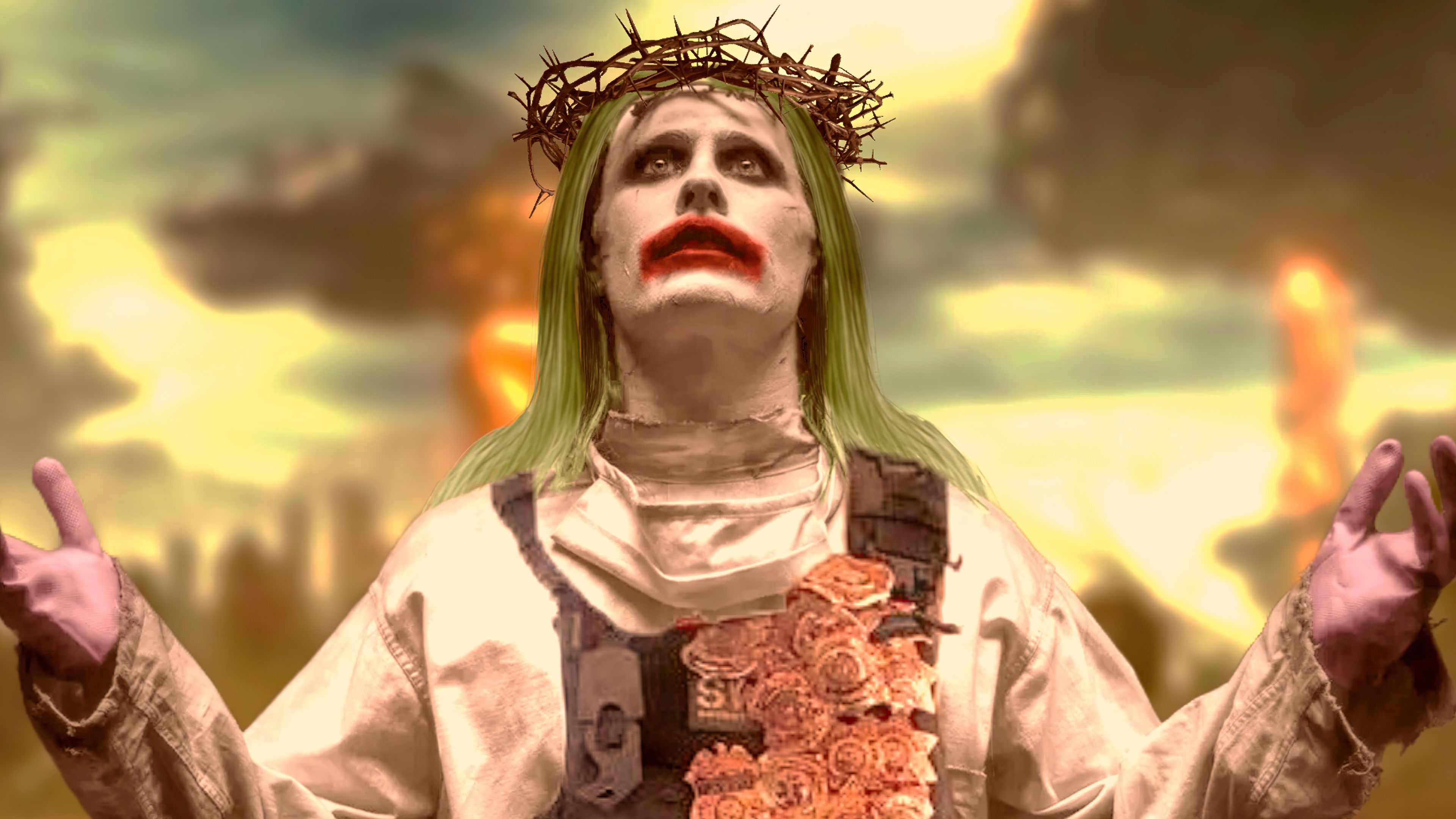 Jesus Joker Pose Justice League Wallpapers