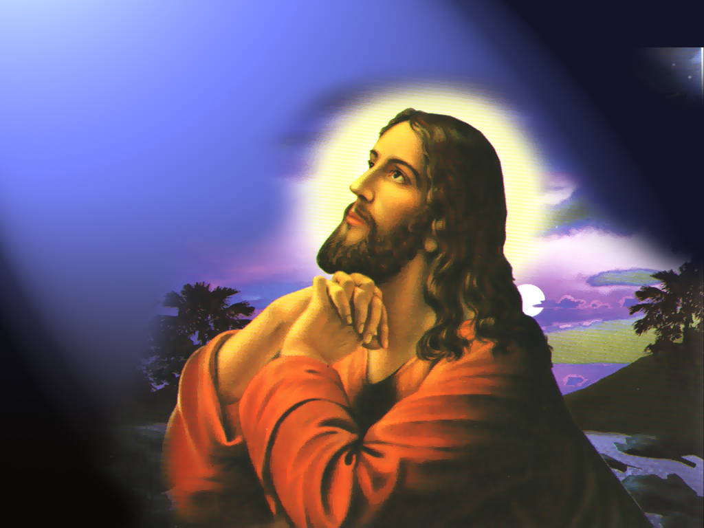 Jesus Praying Wallpapers