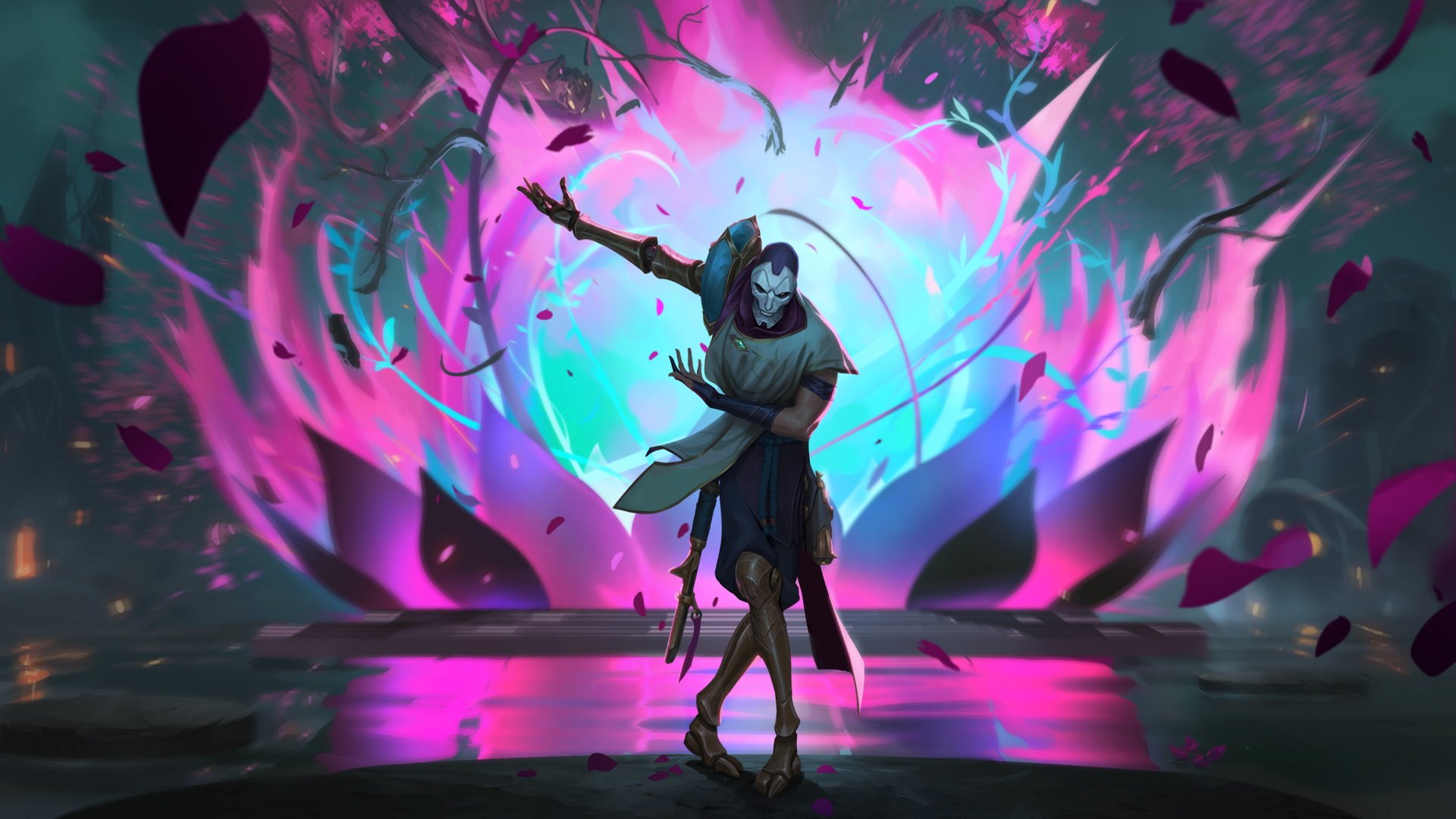 Jhin Desktop Background