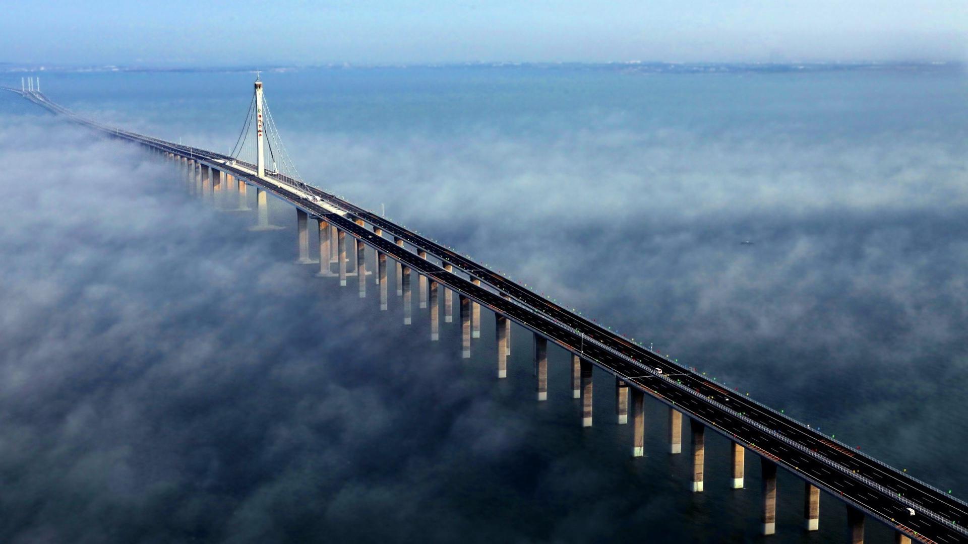 Jiaozhou Bay Bridge Wallpapers