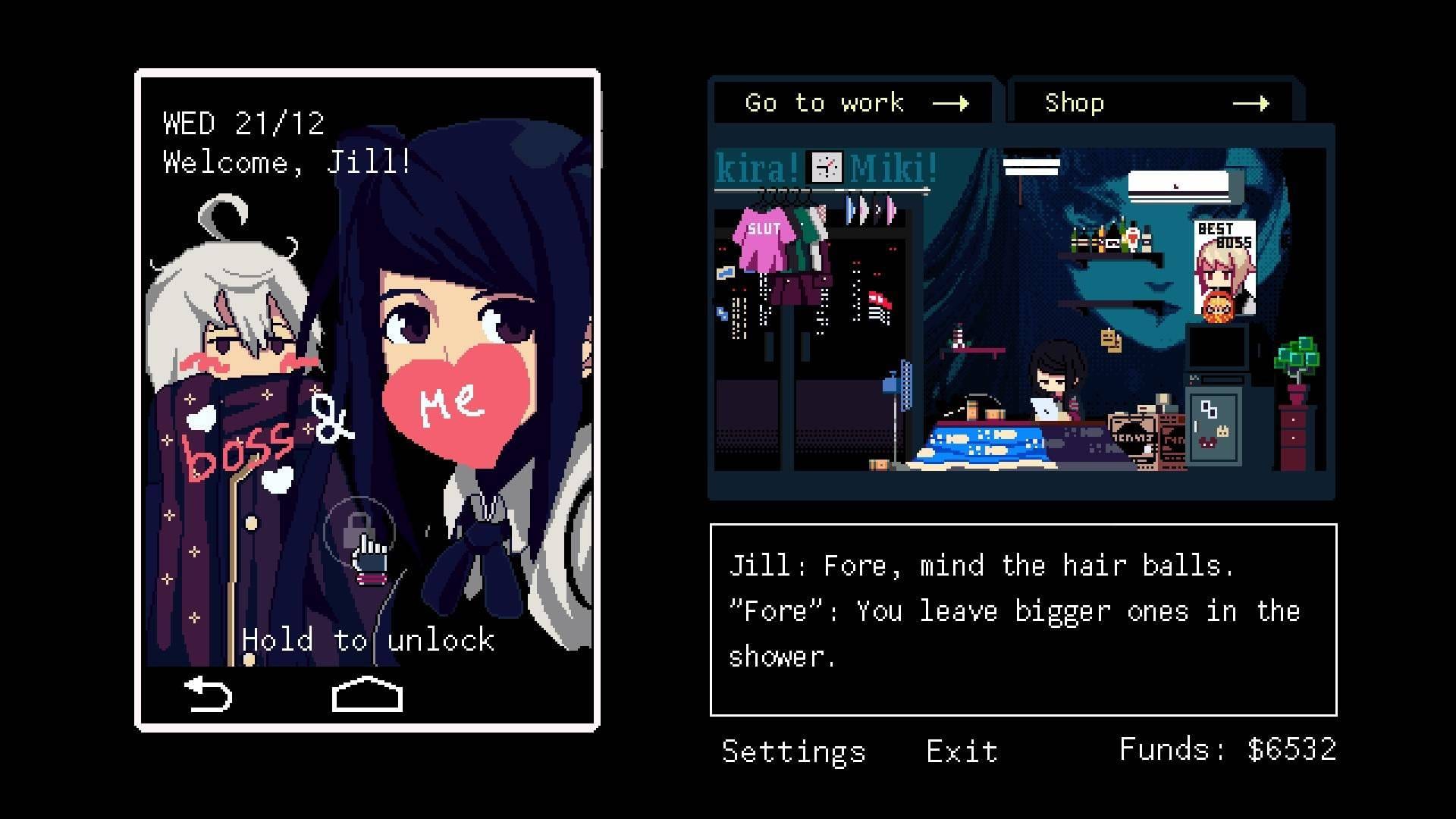 Jill Va-11 Hall-A Wallpapers