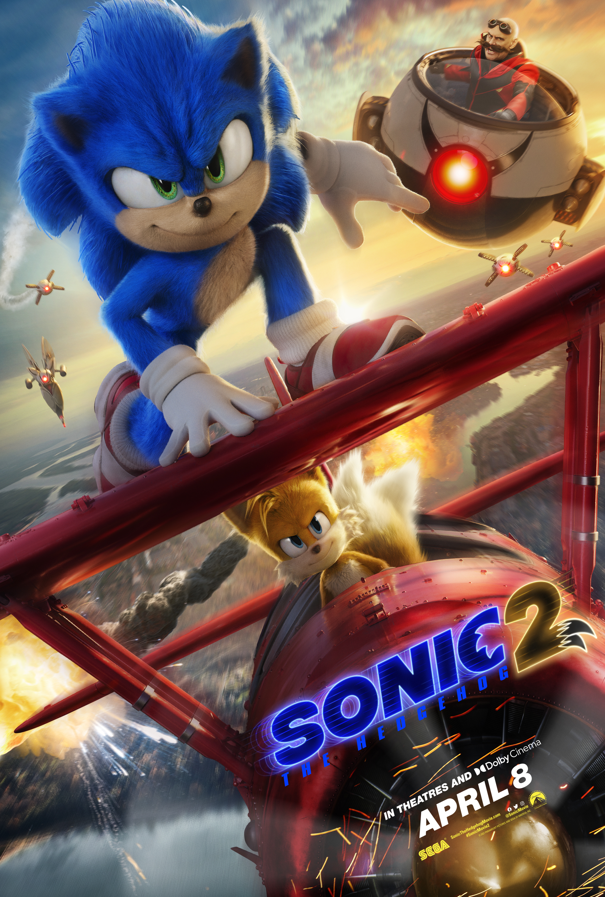 Jim Carrey In Sonic The Hedgehog Movie Wallpapers