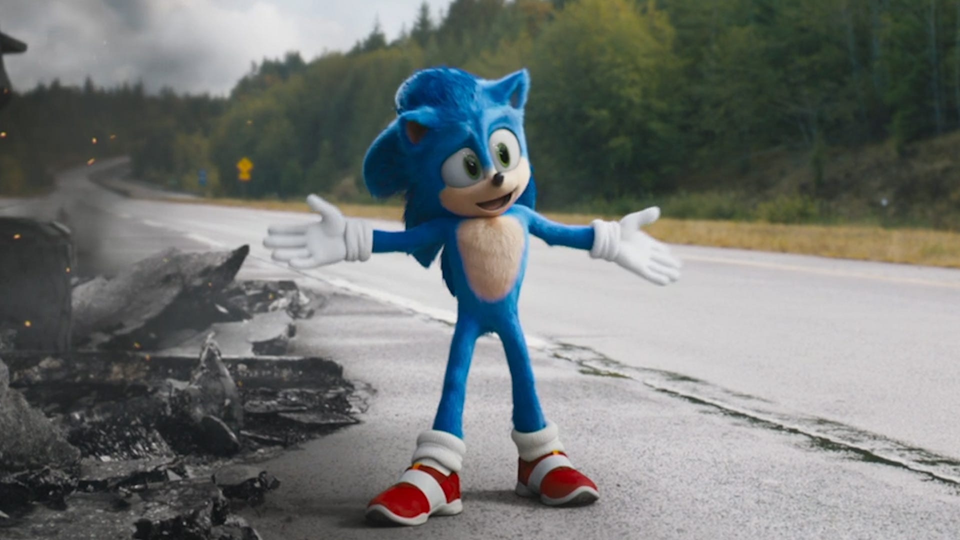 Jim Carrey In Sonic The Hedgehog Movie Wallpapers