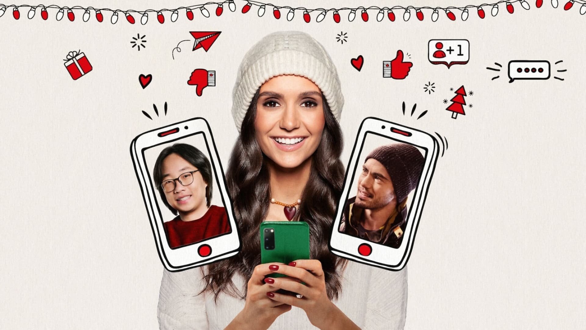 Jimmy Yang And Nina Dobrev Love Hard Wallpapers