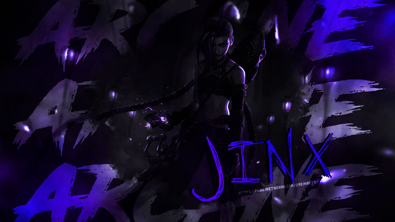 Jinx And Vi Hd League Of Legends Arcane 8K Wallpapers