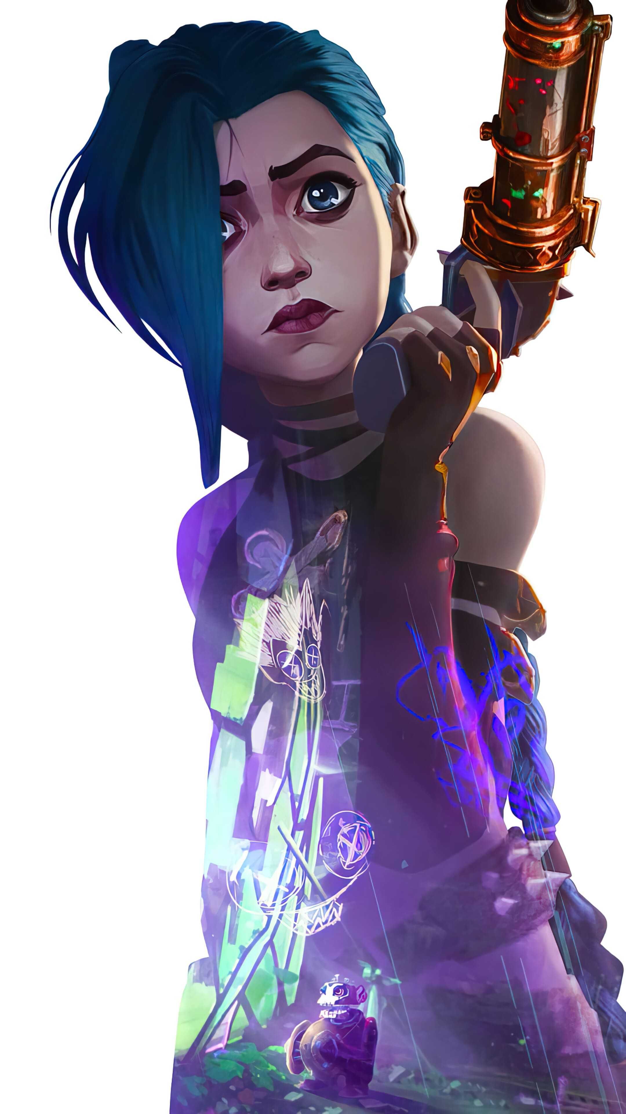 Jinx And Vi Hd League Of Legends Arcane 8K Wallpapers