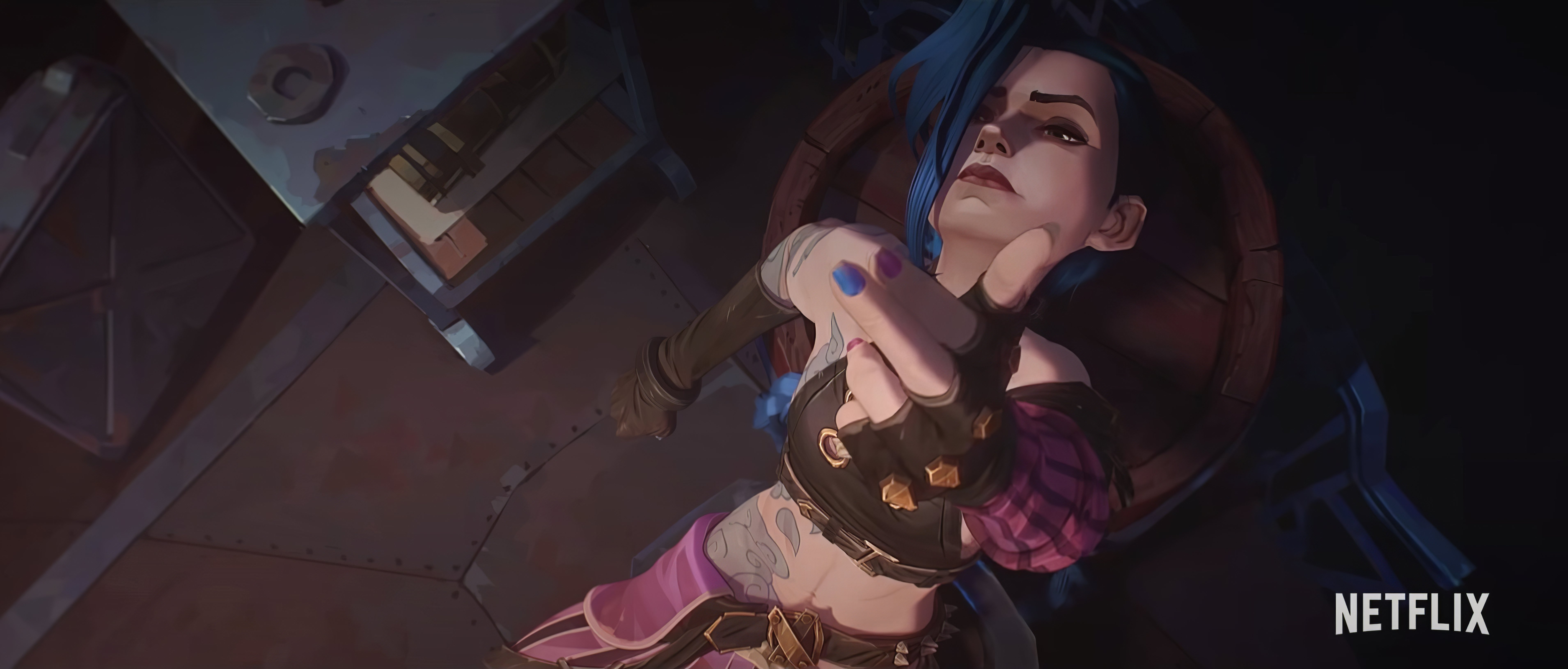 Jinx And Vi Hd League Of Legends Arcane 8K Wallpapers