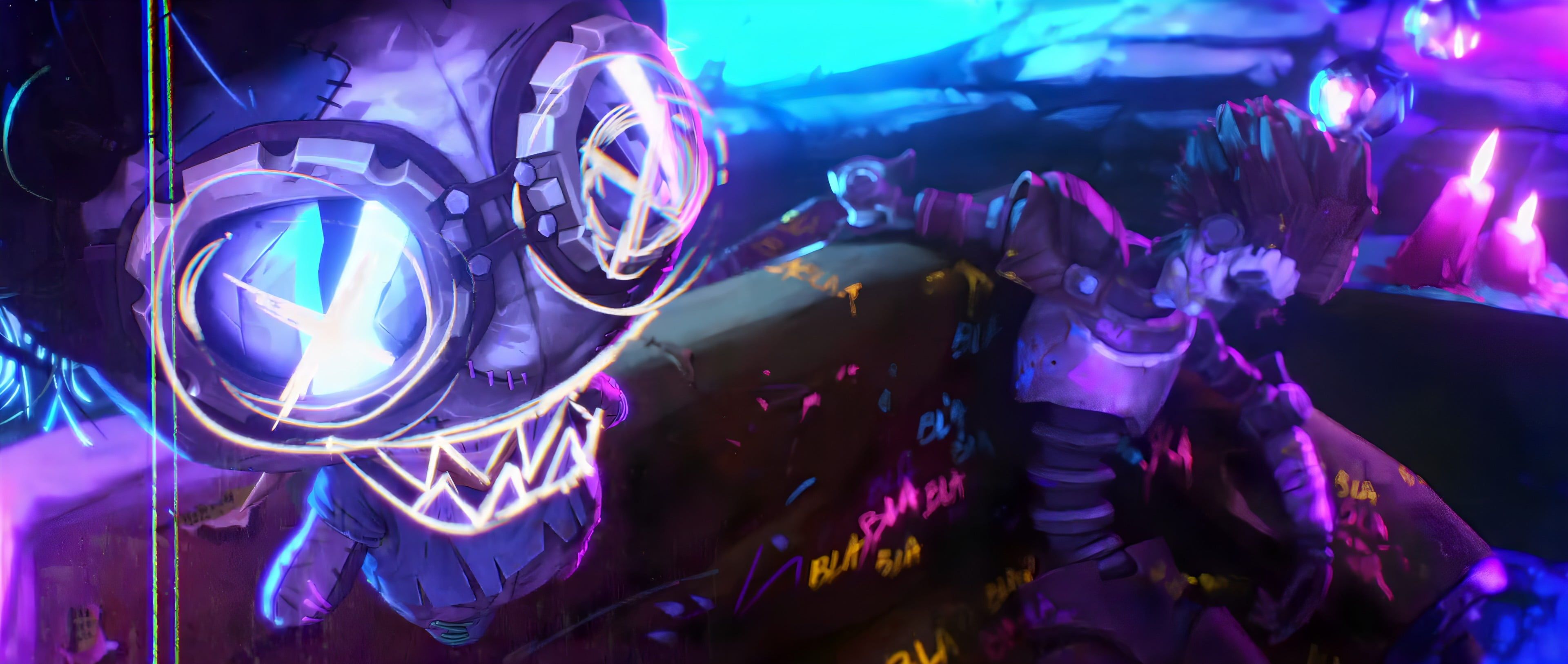 Jinx And Vi Hd League Of Legends Arcane 8K Wallpapers