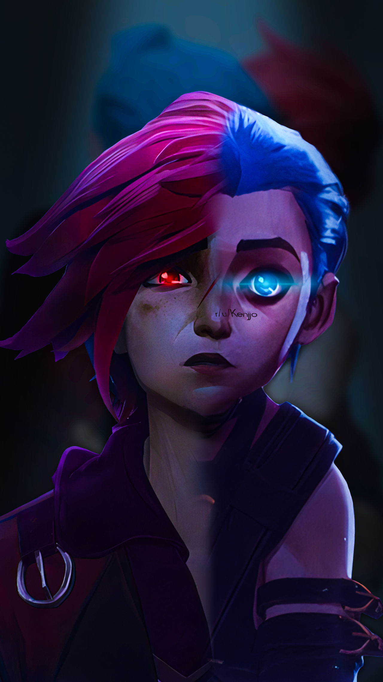 Jinx And Vi Hd League Of Legends Arcane 8K Wallpapers