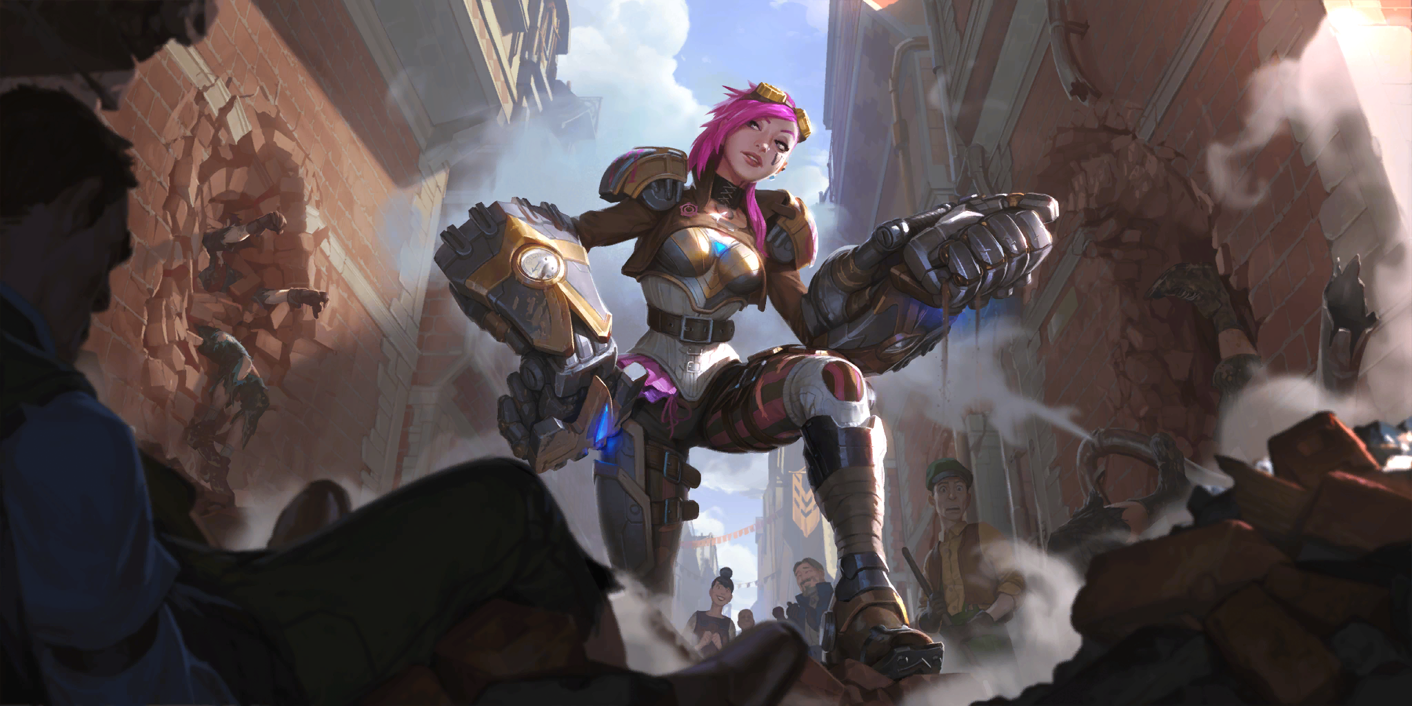 Jinx and Vi Legends Of Runeterra HD Wallpapers