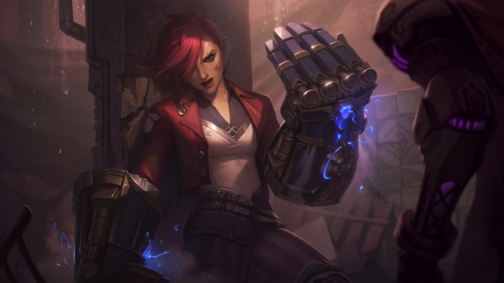 Jinx Cool League Of Legends Arcane Art Wallpapers