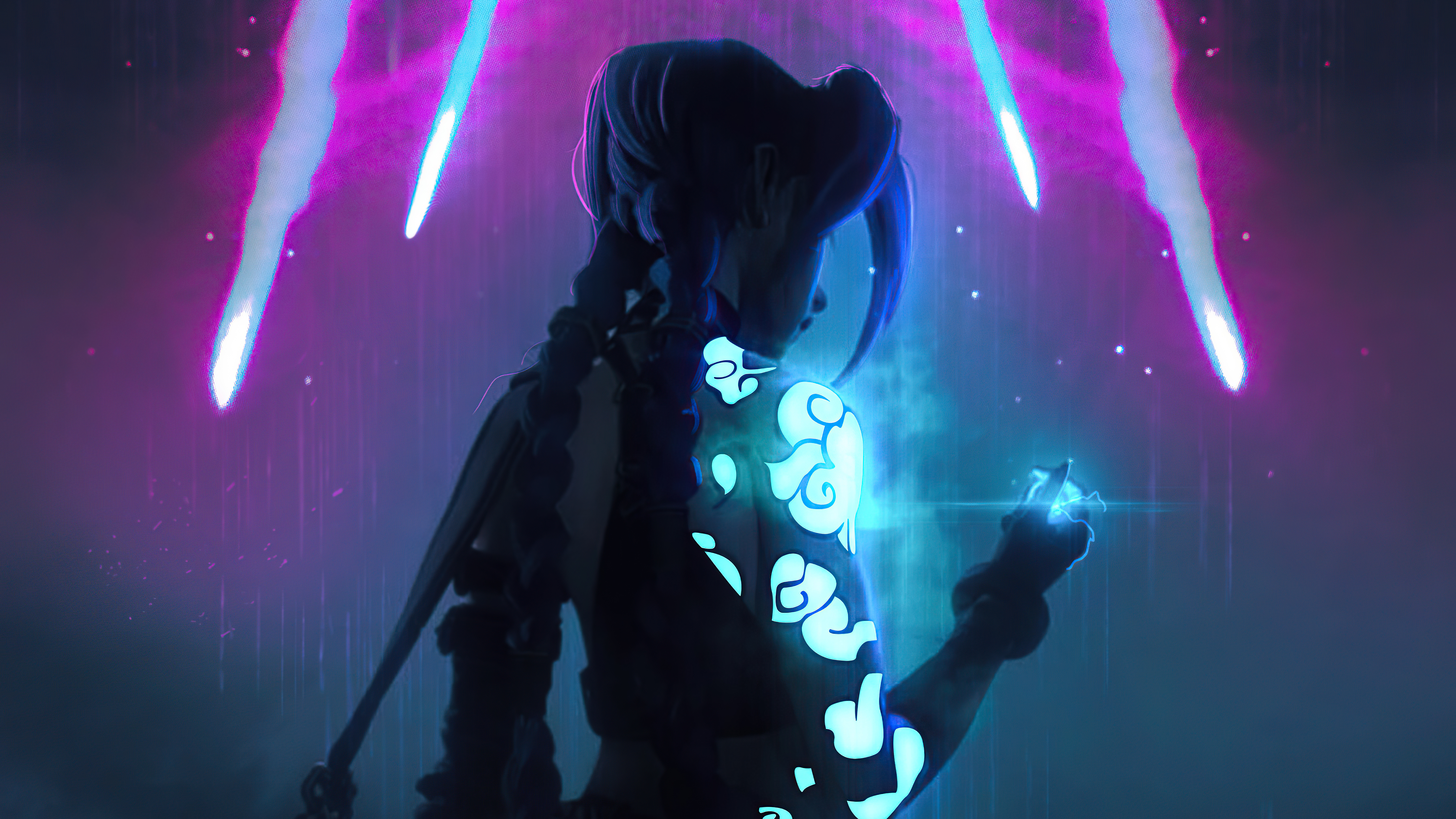 Jinx Hd Arcane League Of Legends Wallpapers