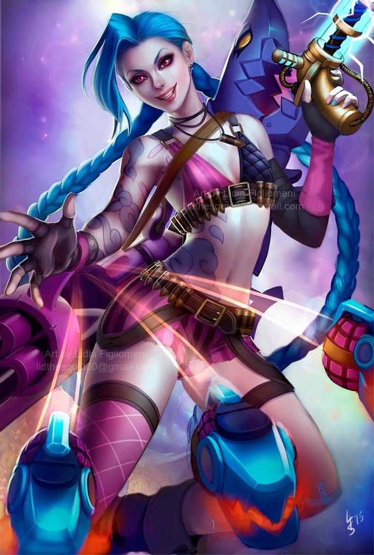 Jinx Hd Arcane League Of Legends Wallpapers