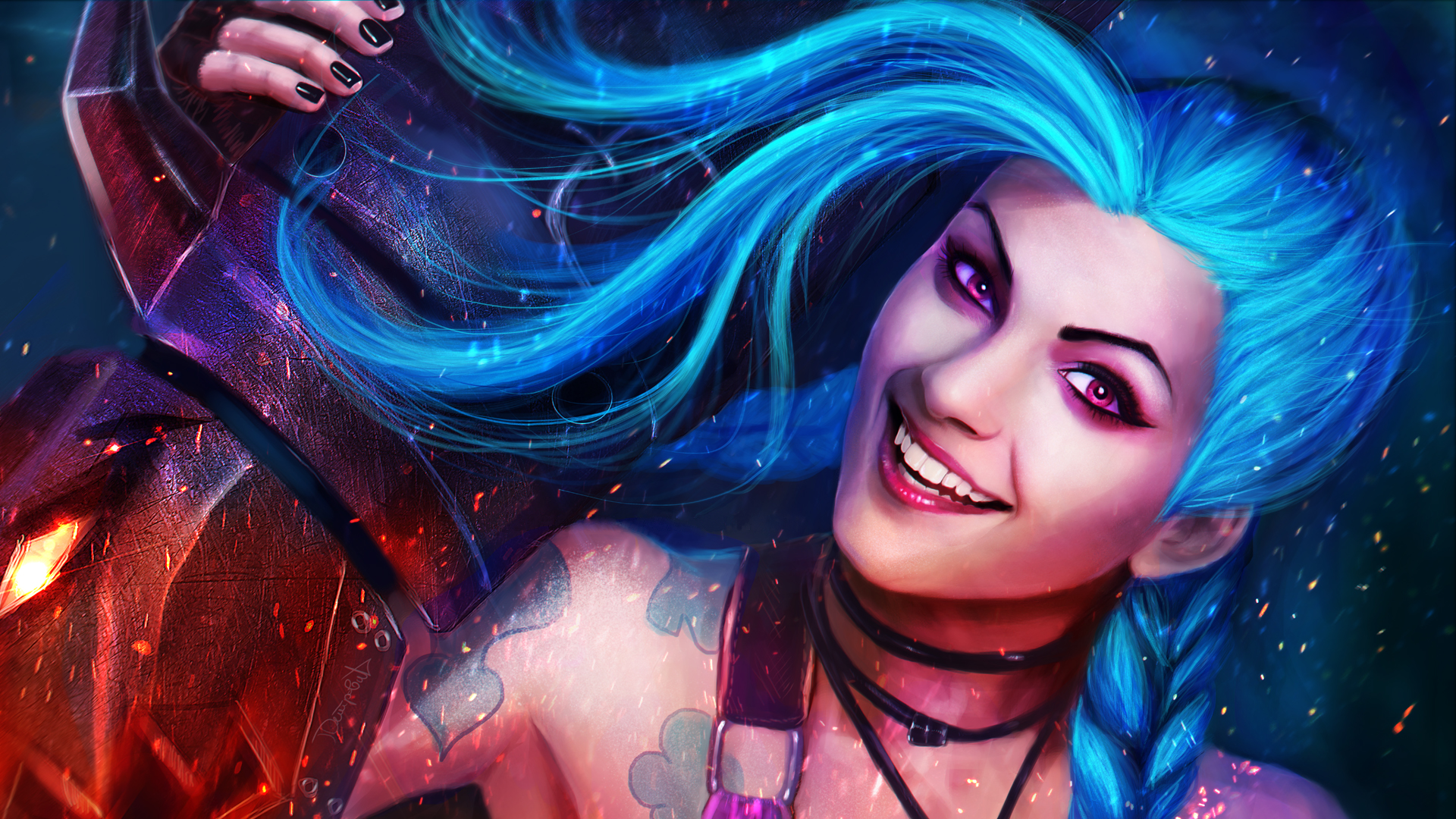 Jinx-League-Of-Legends-2017-Qo.Jpg (2250Г—1280) Wallpapers