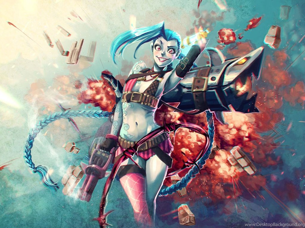 Jinx New Hd League Of Legends Wallpapers