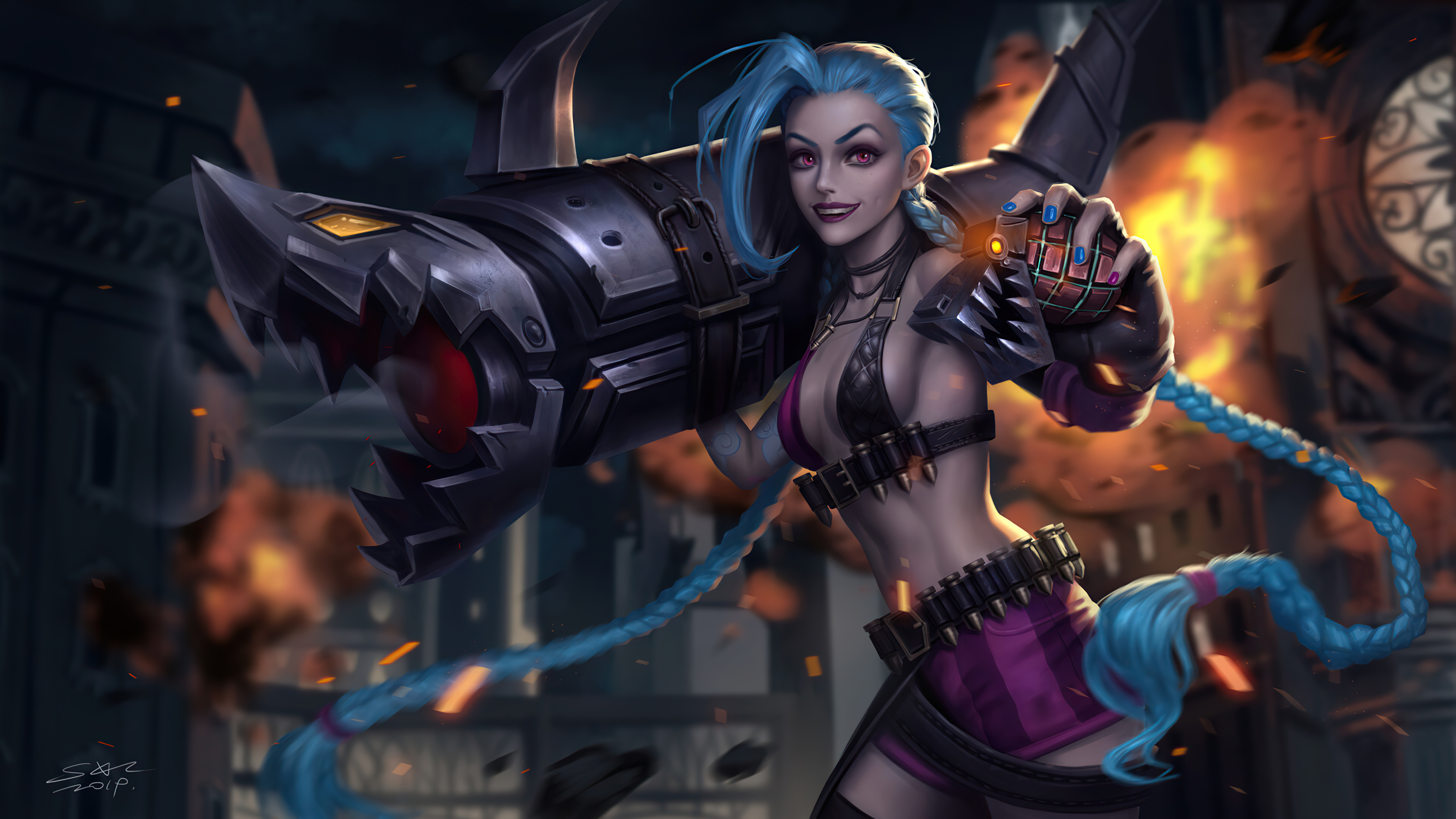 Jinx New Hd League Of Legends Wallpapers