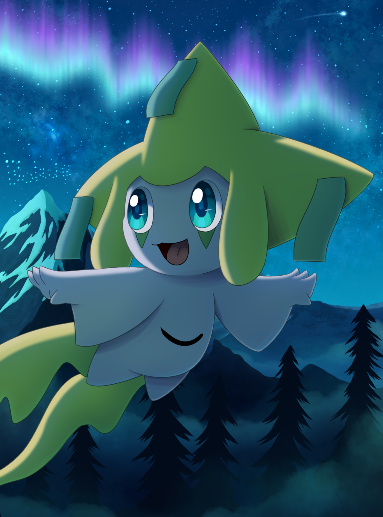 Jirachi Background